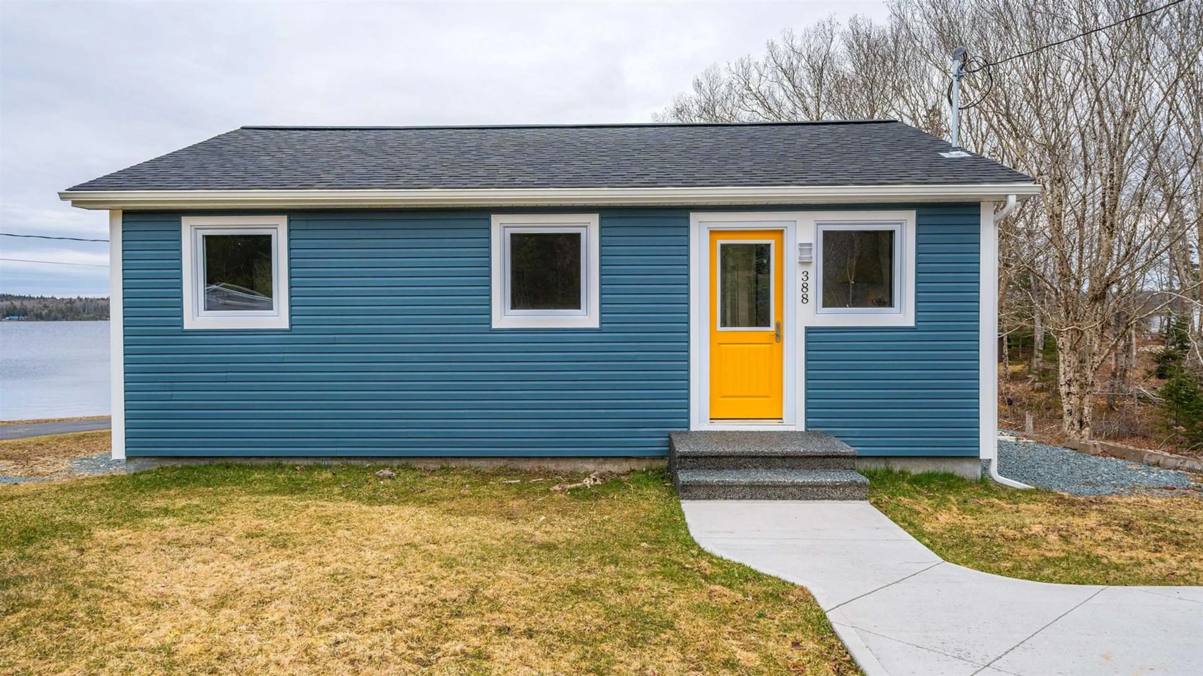 Home with vinyl exterior material, street for 388 Upper Lakeville Rd, Upper Lakeville Nova Scotia B0J 1P0