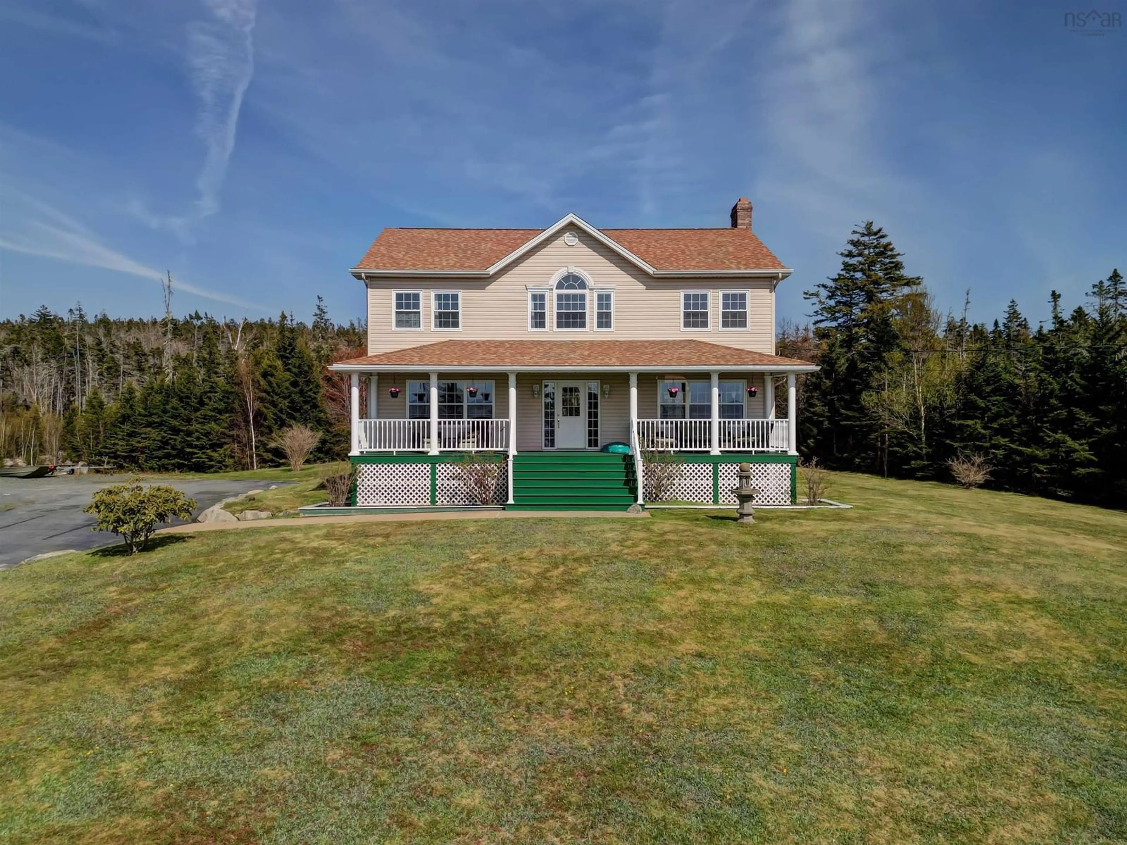 A pic from outside/outdoor area/front of a property/back of a property/a pic from drone, unknown for 9085 Peggys Cove Rd, Indian Harbour Nova Scotia B3Z 3N4