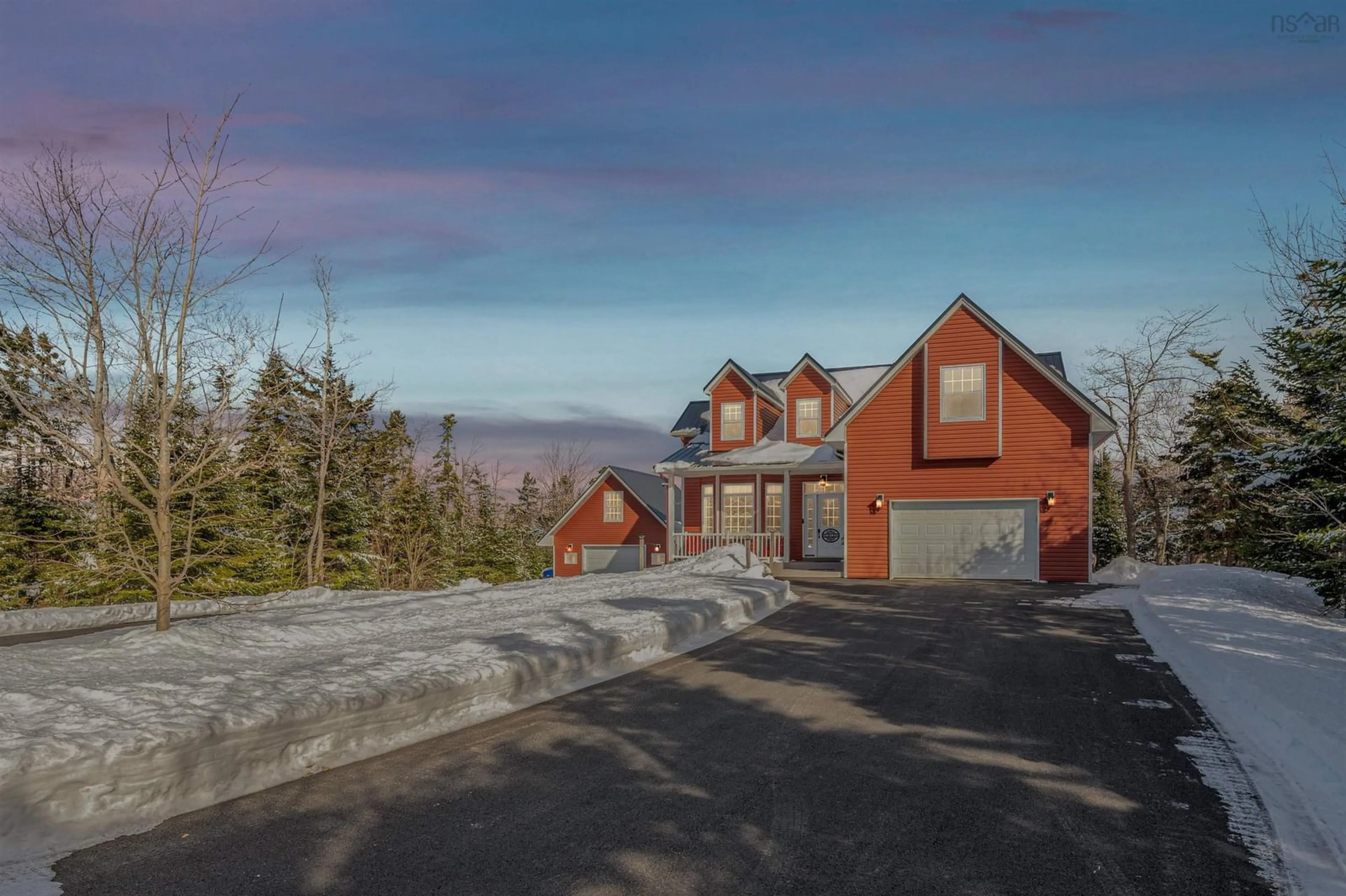 A pic from outside/outdoor area/front of a property/back of a property/a pic from drone, mountain view for 124 Murray Rd, Eastern Passage Nova Scotia B3G 1S3