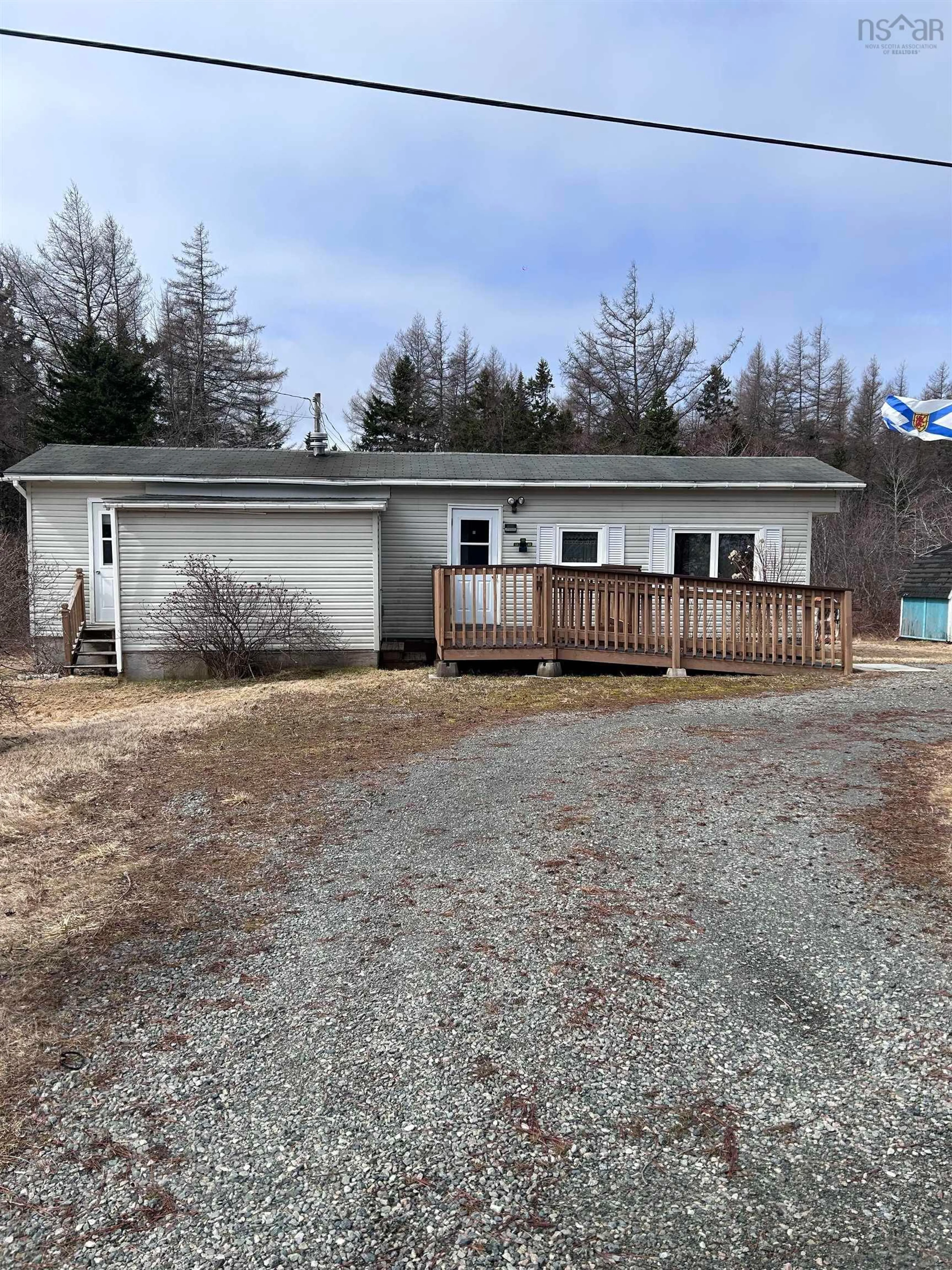 A pic from outside/outdoor area/front of a property/back of a property/a pic from drone, building for 742 Lower River Rd, Hureauville Nova Scotia B0E 1J0