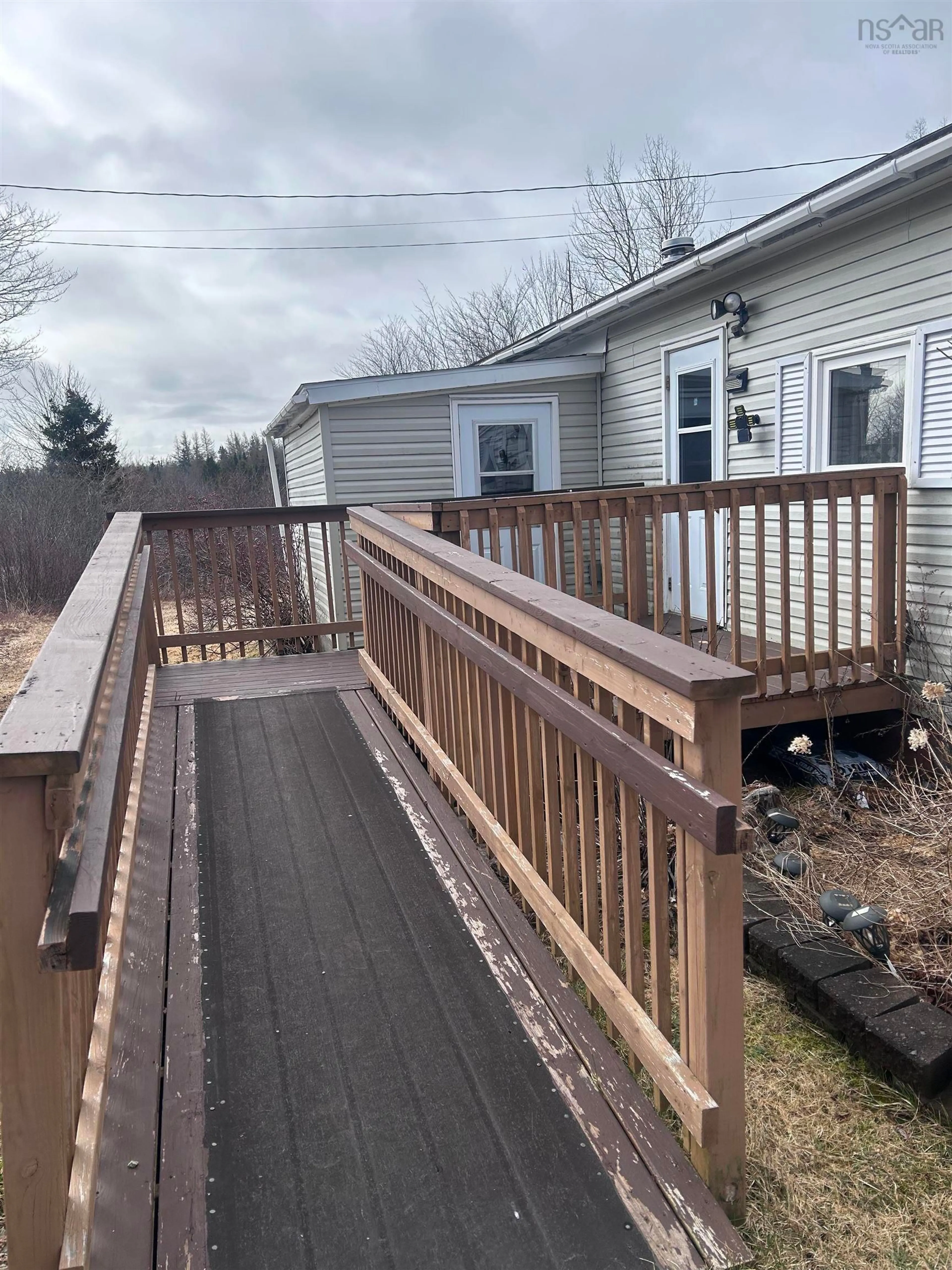 Patio, street for 742 Lower River Rd, Hureauville Nova Scotia B0E 1J0