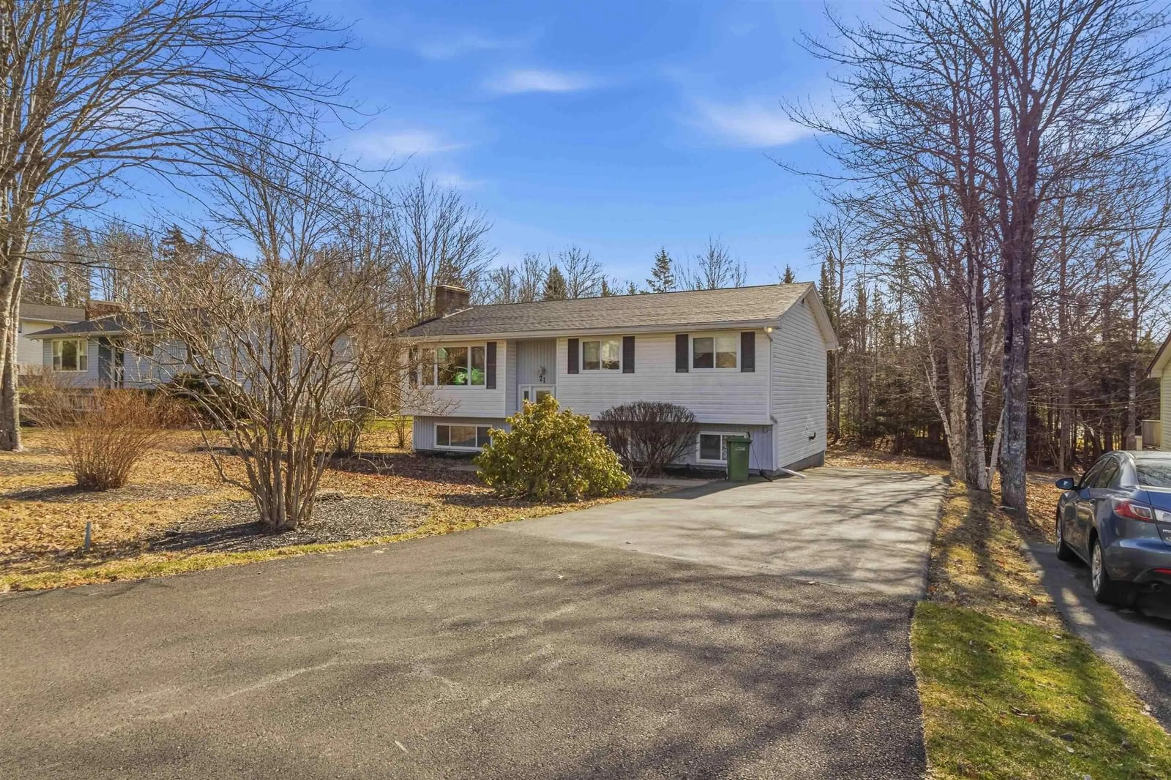 A pic from outside/outdoor area/front of a property/back of a property/a pic from drone, street for 21 Carlheath Dr, Wellington Nova Scotia B2T 1A3