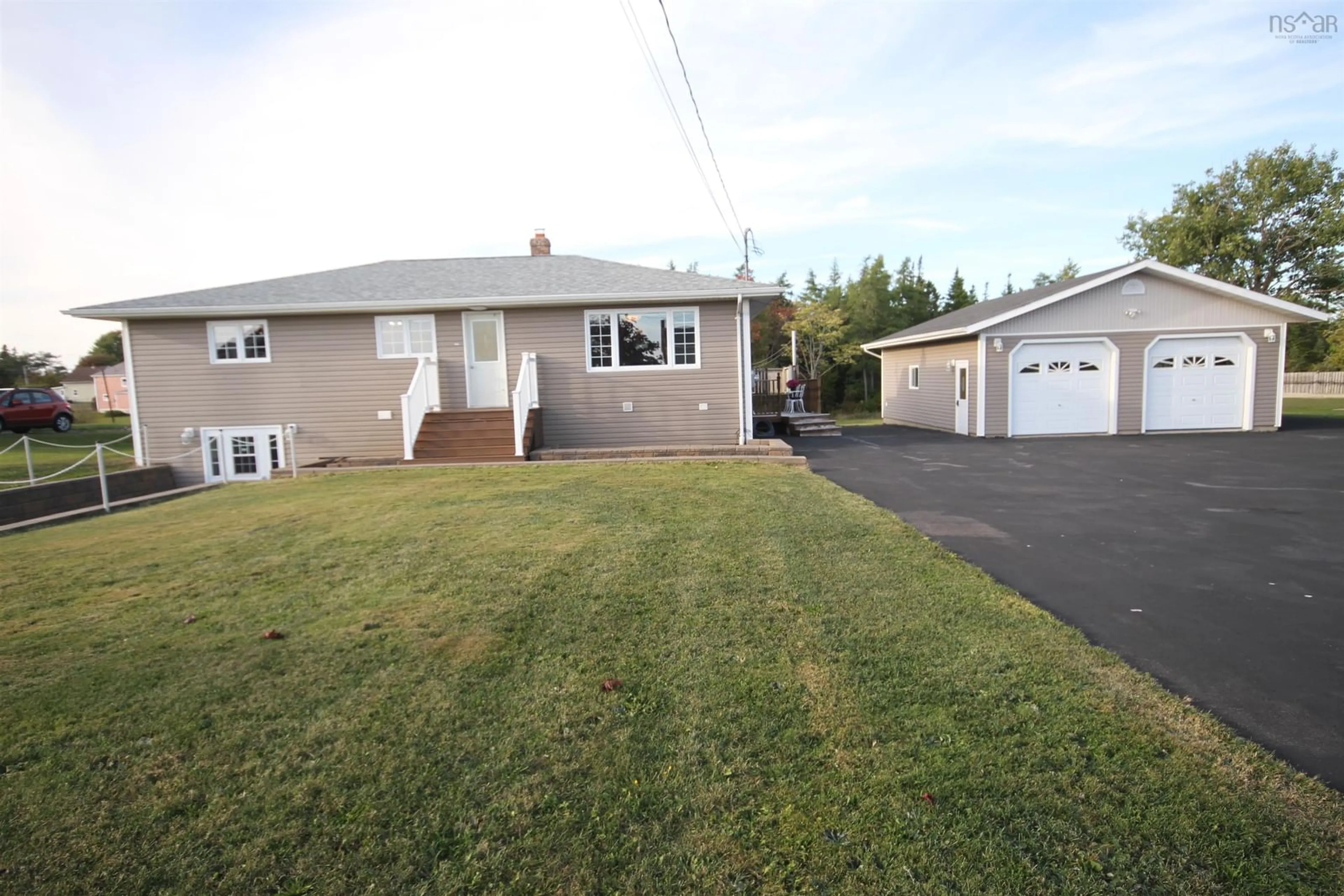 A pic from outside/outdoor area/front of a property/back of a property/a pic from drone, street for 33 Landry Lane, Louisdale Nova Scotia B0E 1V0