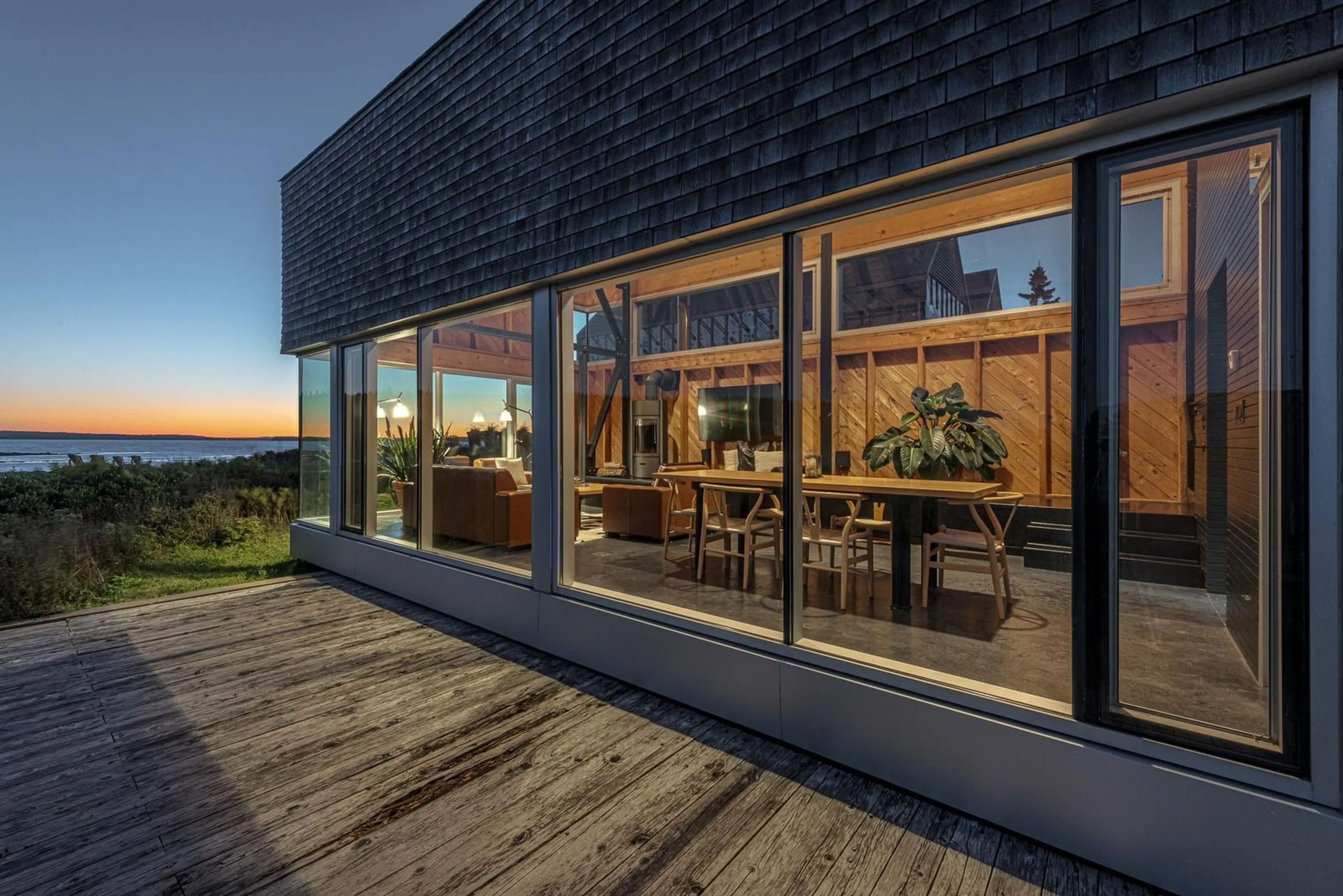 Patio, mountain view for 120 Net Yard Lane, Upper Kingsburg Nova Scotia B0X 2X0