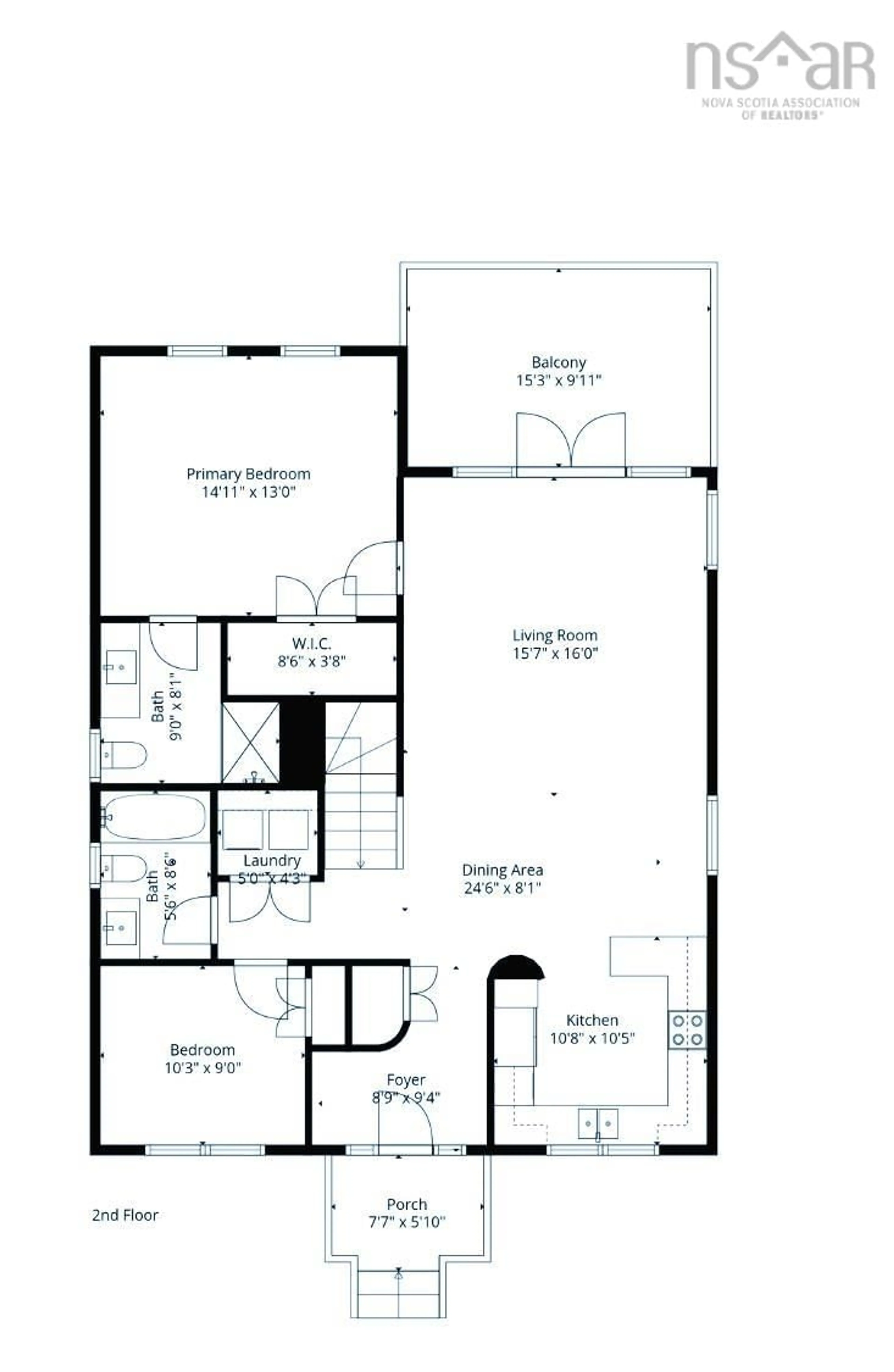 Floor plan for 32 Logboom Run, Ingramport Nova Scotia B3Z 0W4