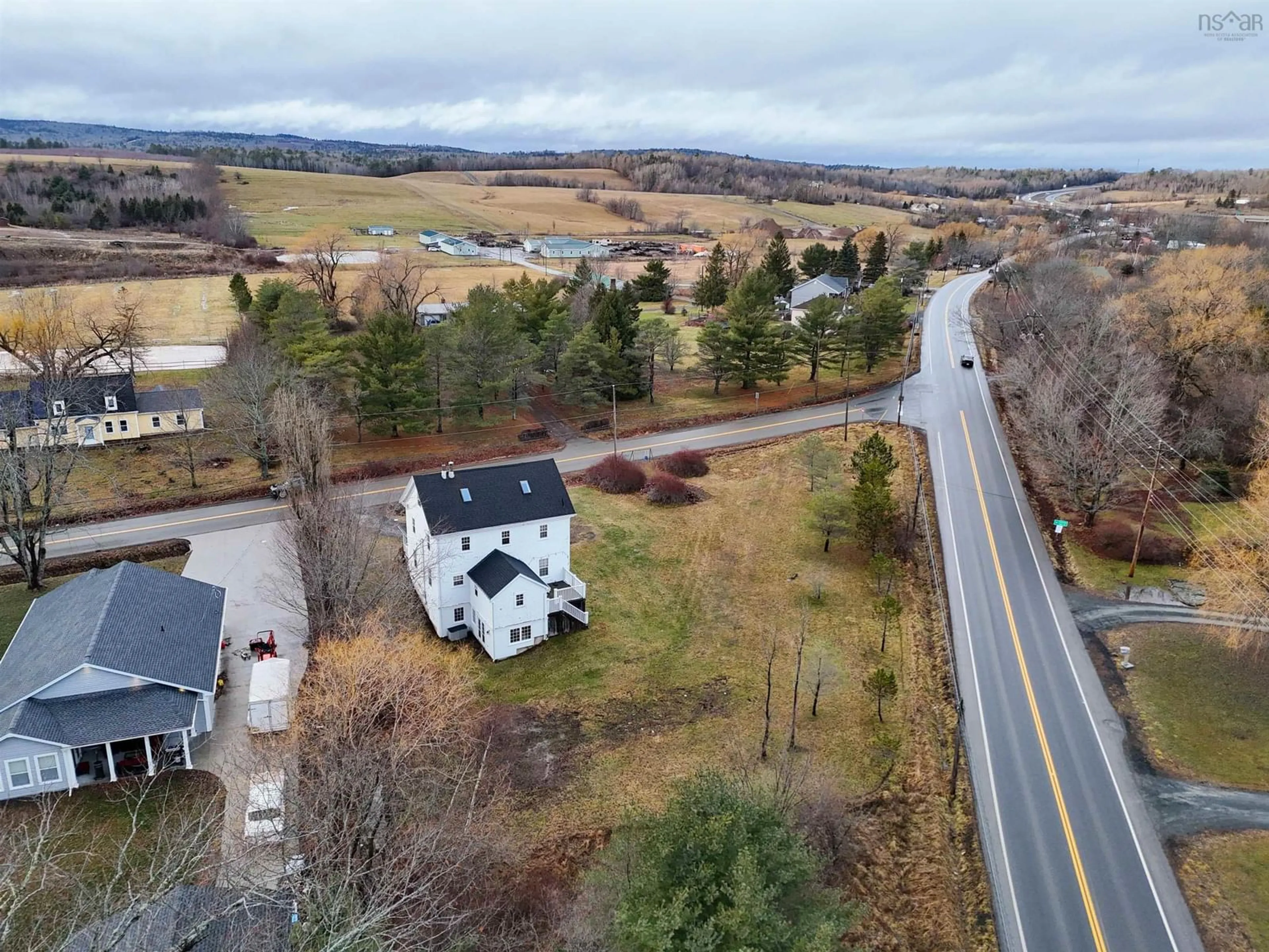 A pic from outside/outdoor area/front of a property/back of a property/a pic from drone, mountain view for 15 Falmouth Dyke Rd, Falmouth Nova Scotia B0P 1L0
