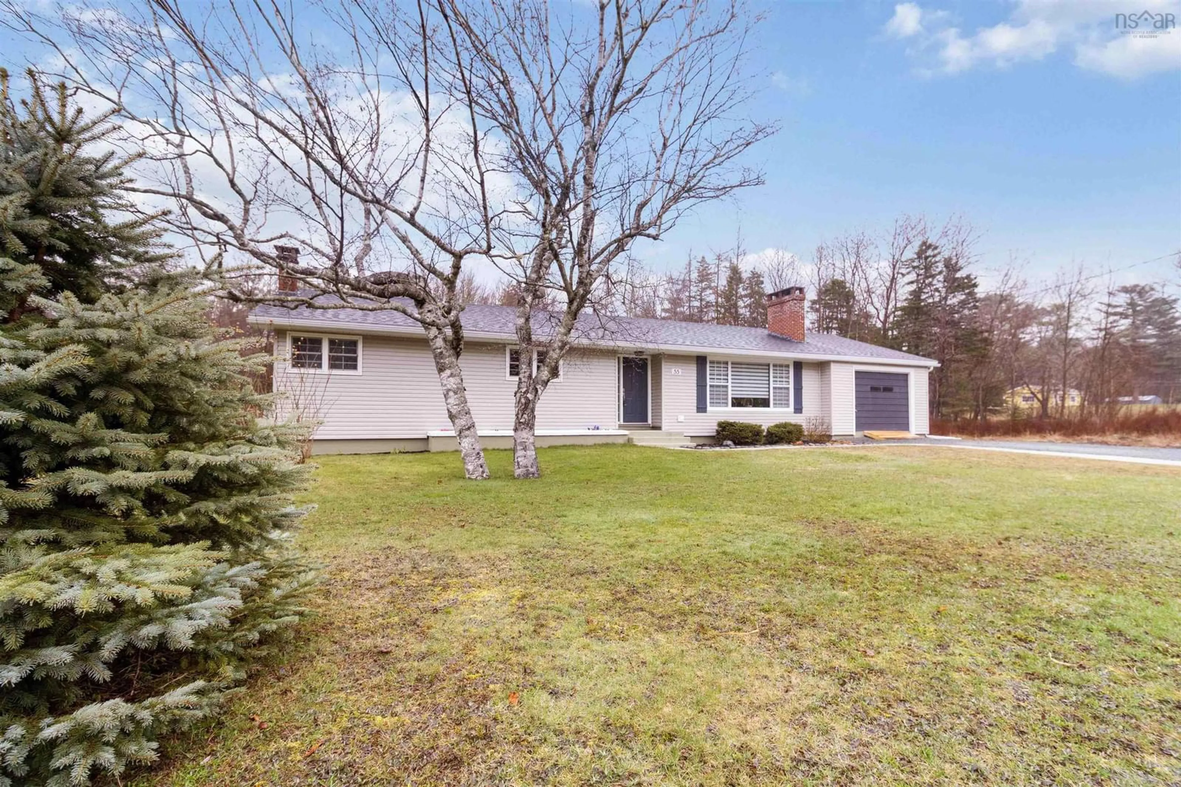 A pic from outside/outdoor area/front of a property/back of a property/a pic from drone, street for 55 Richardson St, Brooklyn Nova Scotia B0J 1H0