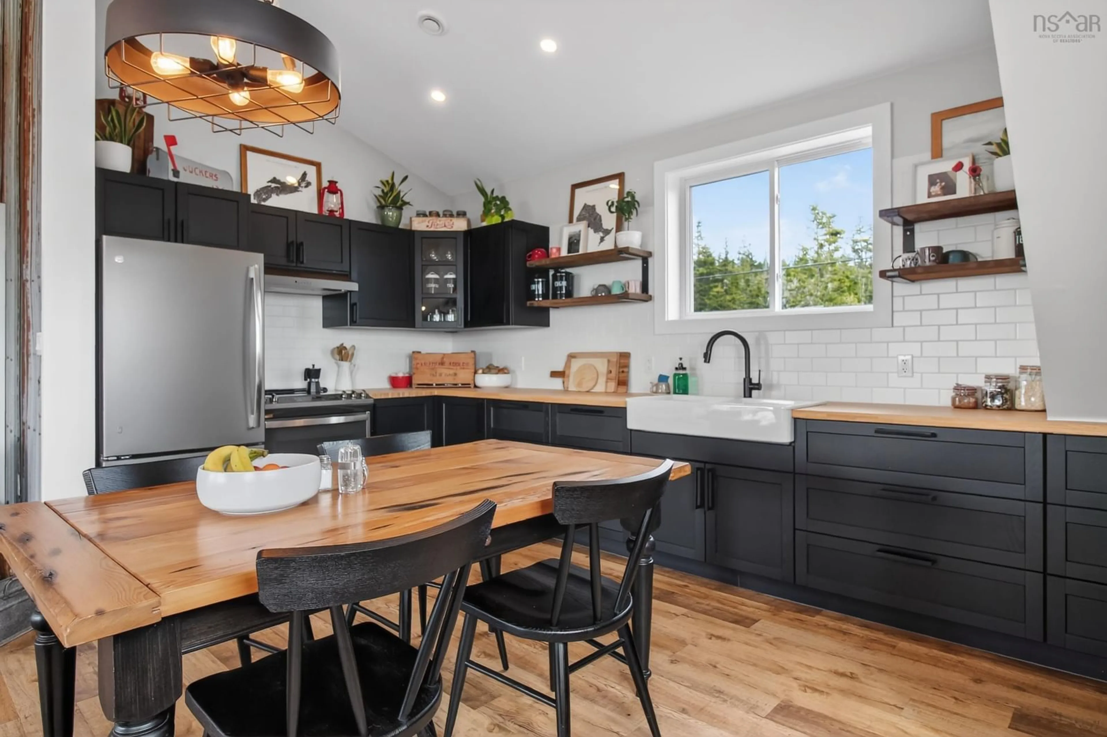 Open concept kitchen, unknown for 232 Leslie Rd, East Lawrencetown Nova Scotia B2Z 1T4