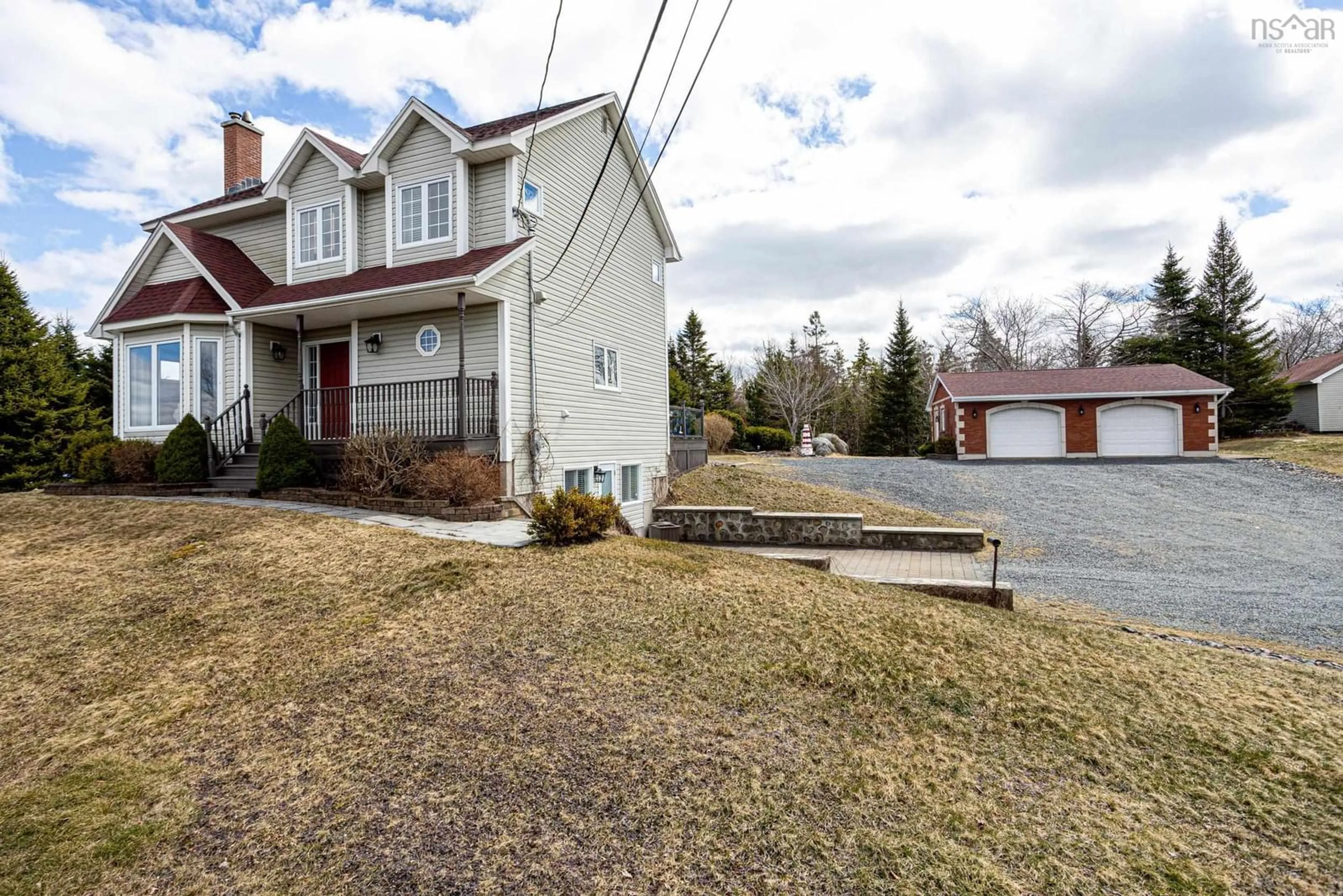 A pic from outside/outdoor area/front of a property/back of a property/a pic from drone, street for 36 John Oneill Lane, Herring Cove Nova Scotia B3V 1J4