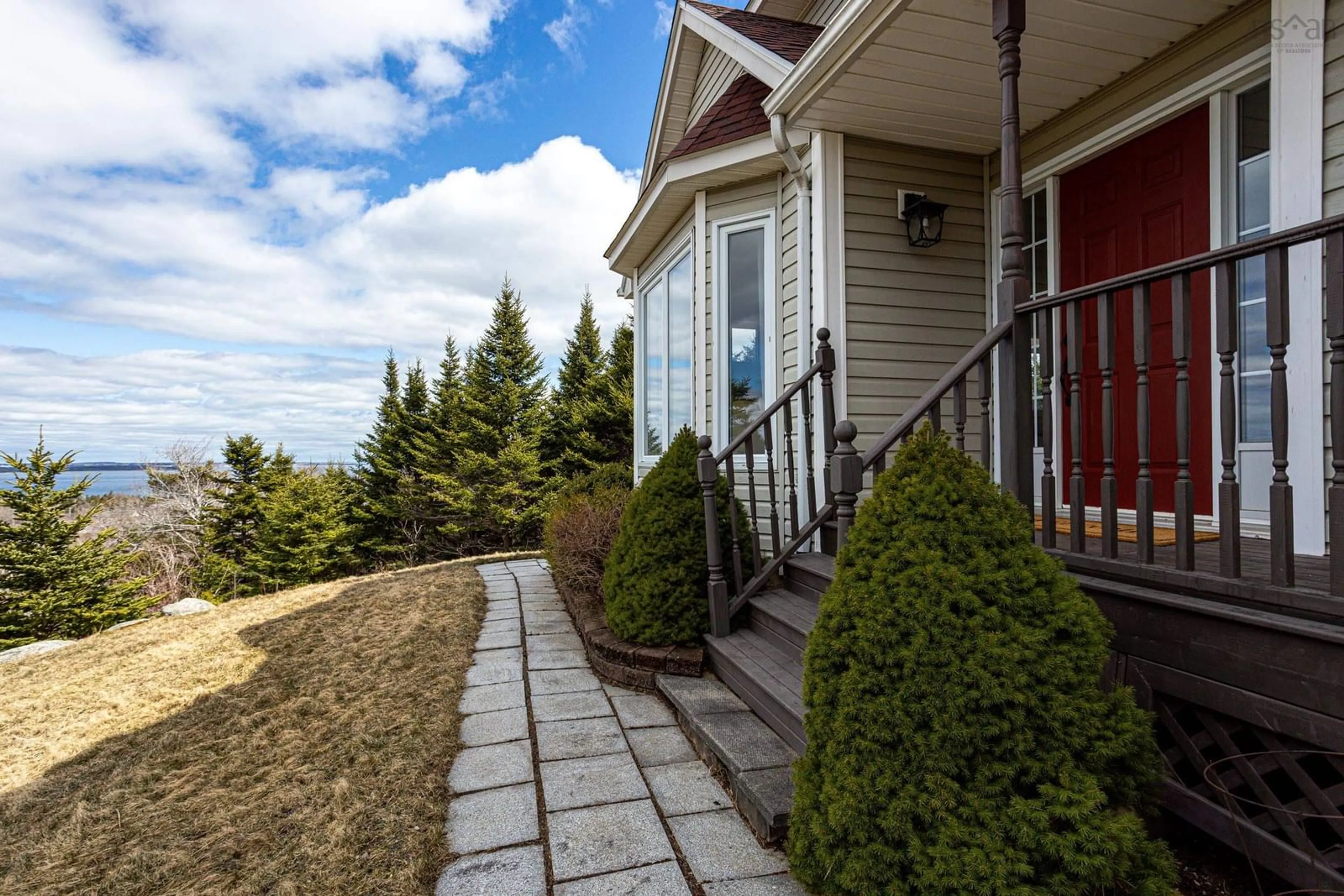 Patio, water/lake/river/ocean view for 36 John Oneill Lane, Herring Cove Nova Scotia B3V 1J4