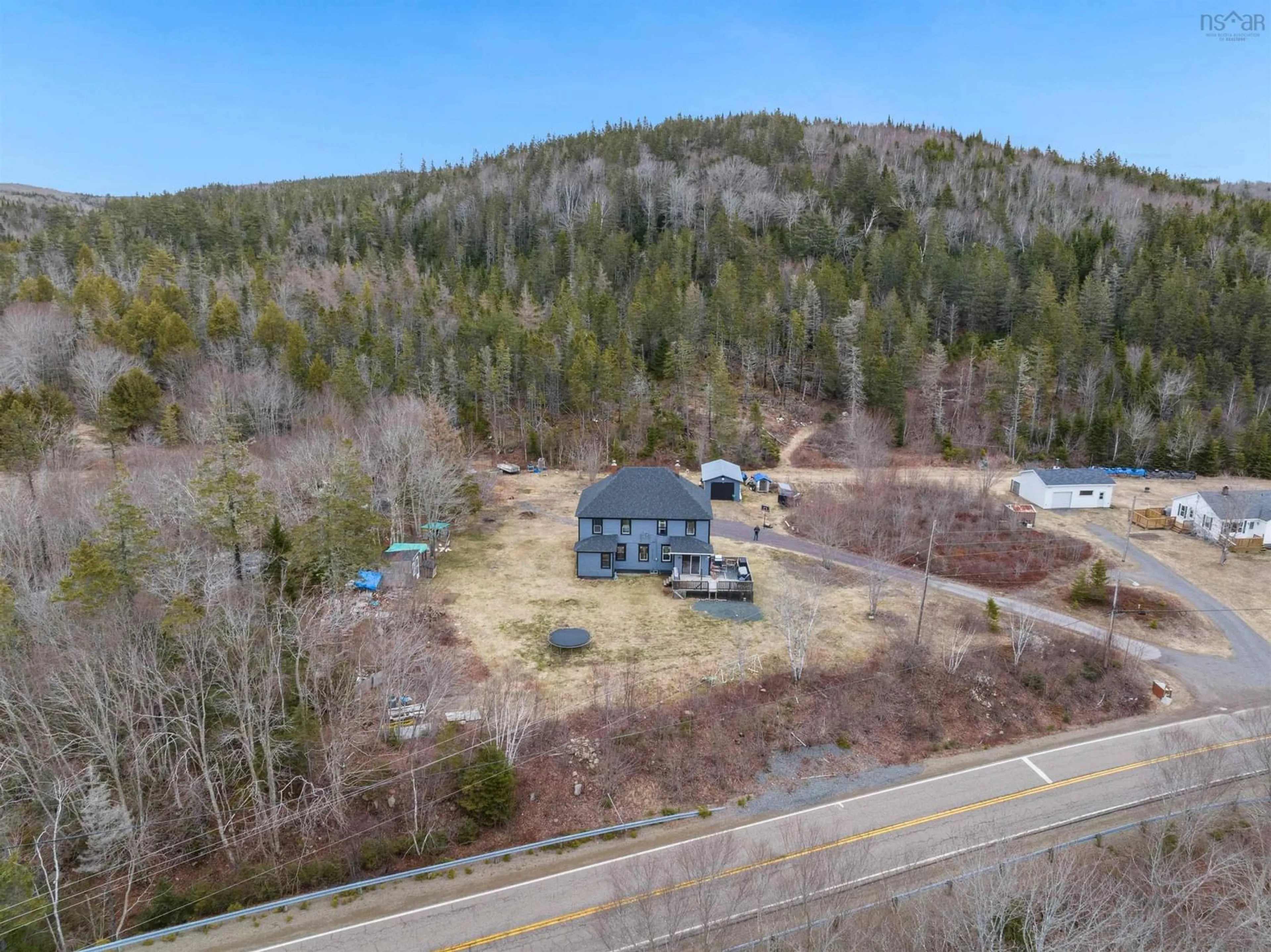 A pic from outside/outdoor area/front of a property/back of a property/a pic from drone, unknown for 16236 Highway 316, Country Harbour Mines Nova Scotia B0H 1J0