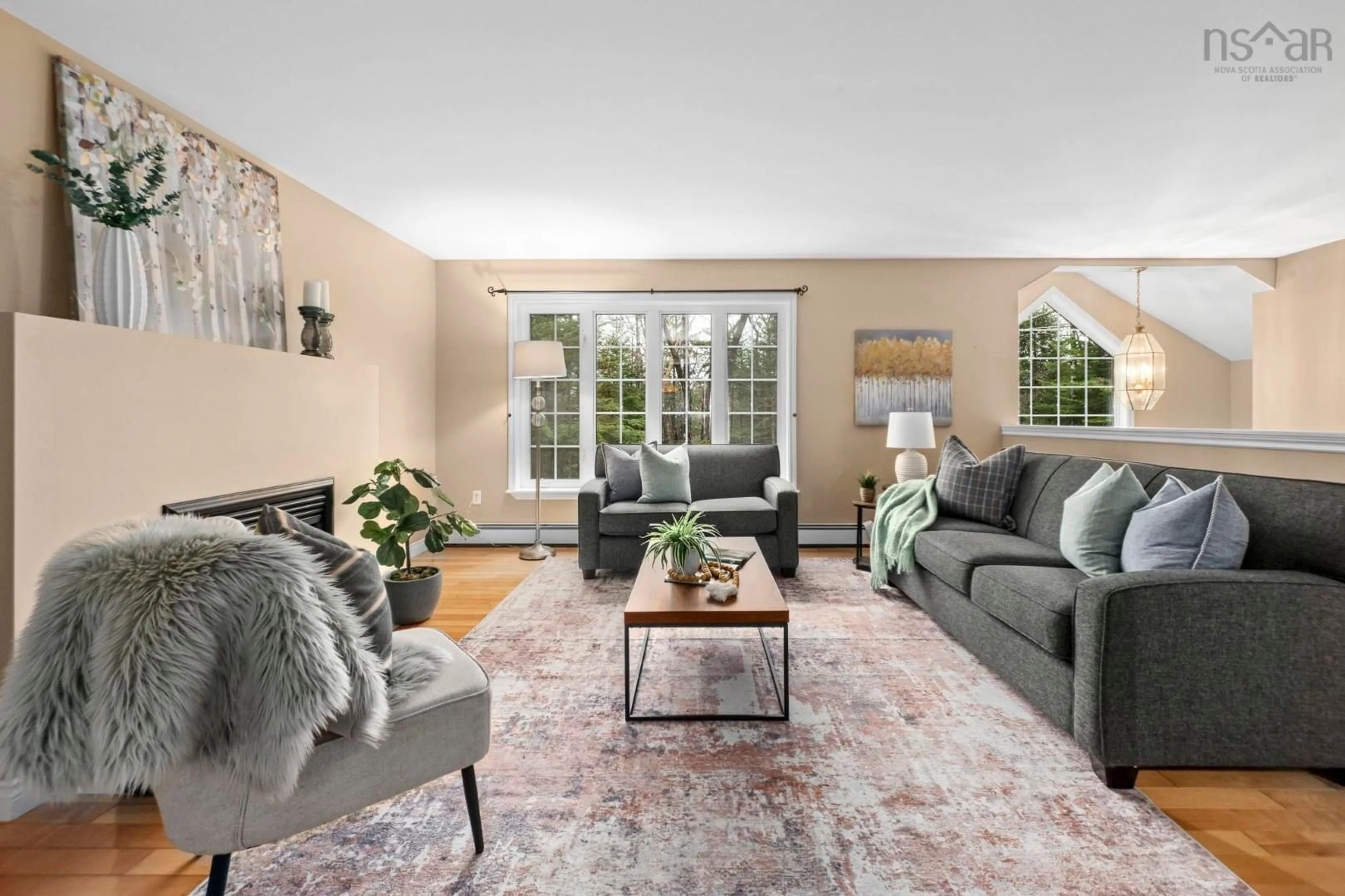 Living room with furniture, unknown for 32 Bristol Ave, Stillwater Lake Nova Scotia B3Z 1G7