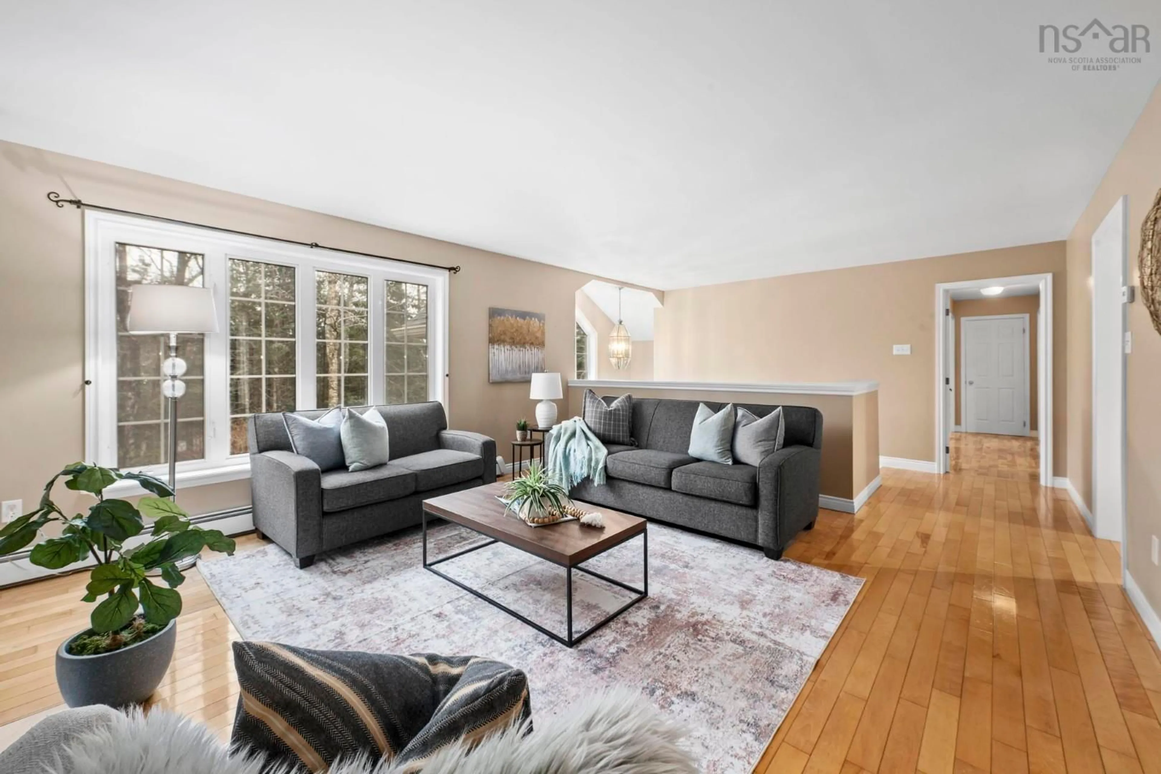 Living room with furniture, unknown for 32 Bristol Ave, Stillwater Lake Nova Scotia B3Z 1G7