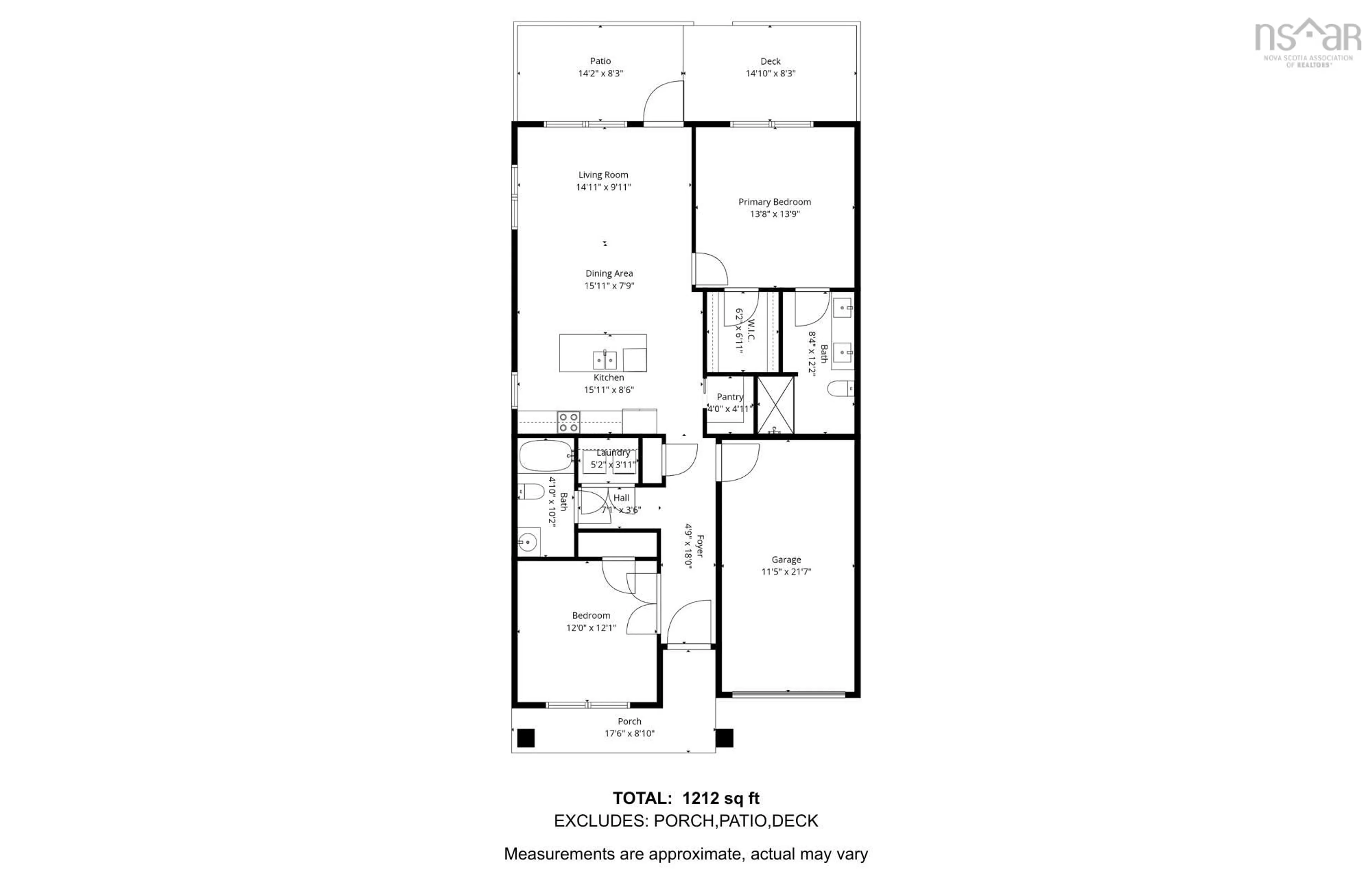 Floor plan for 169 Sailors Trail, Eastern Passage Nova Scotia B3G 0A3