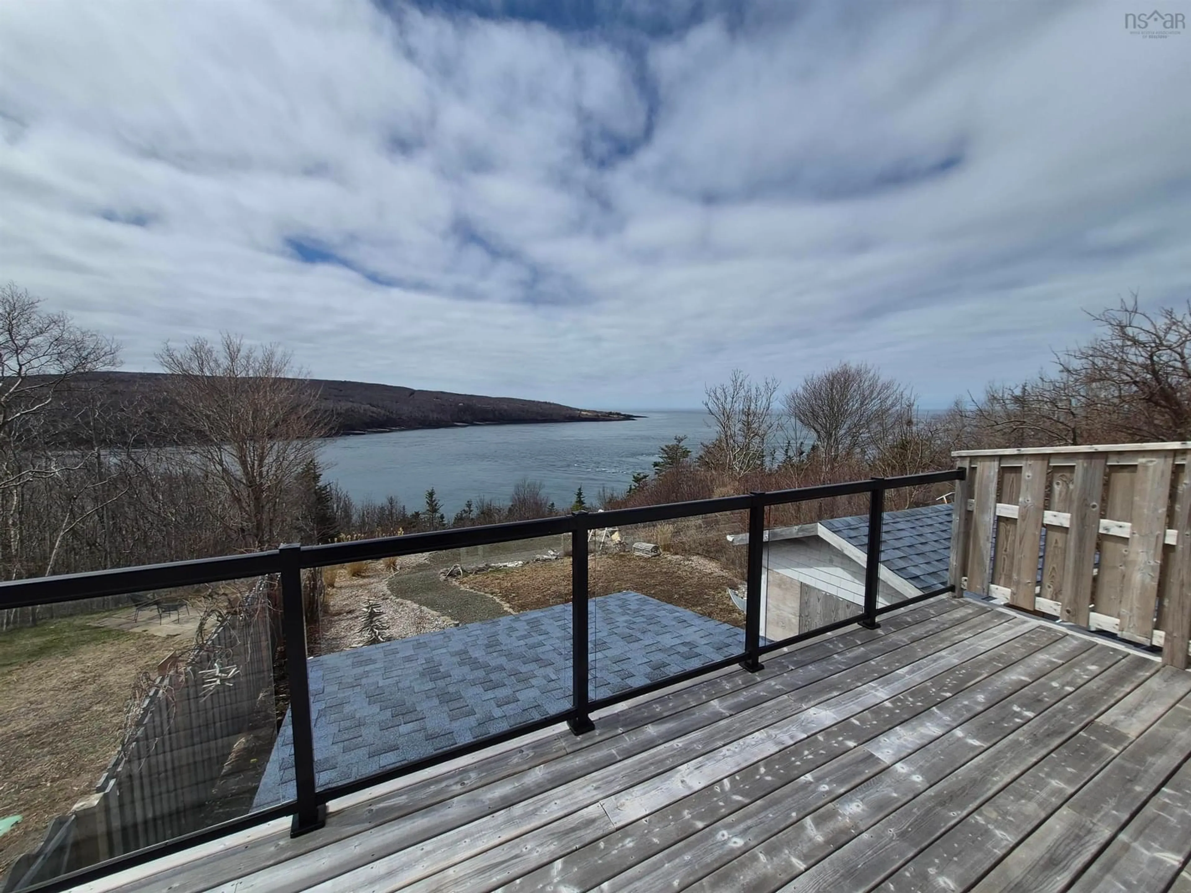 A pic from outside/outdoor area/front of a property/back of a property/a pic from drone, water/lake/river/ocean view for 608 Granville Rd, Victoria Beach Nova Scotia B0S 1A0