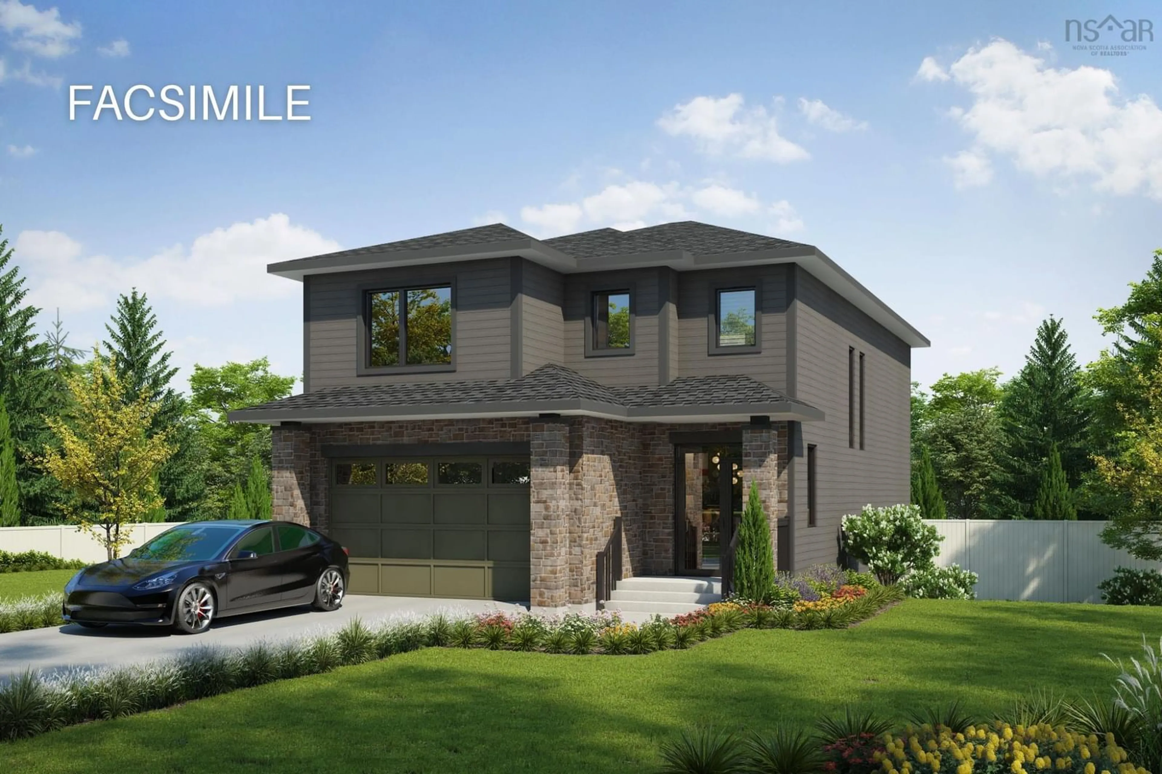 Home with brick exterior material, street for Gardenia Way #GW-29, Dartmouth Nova Scotia B2X 0C7