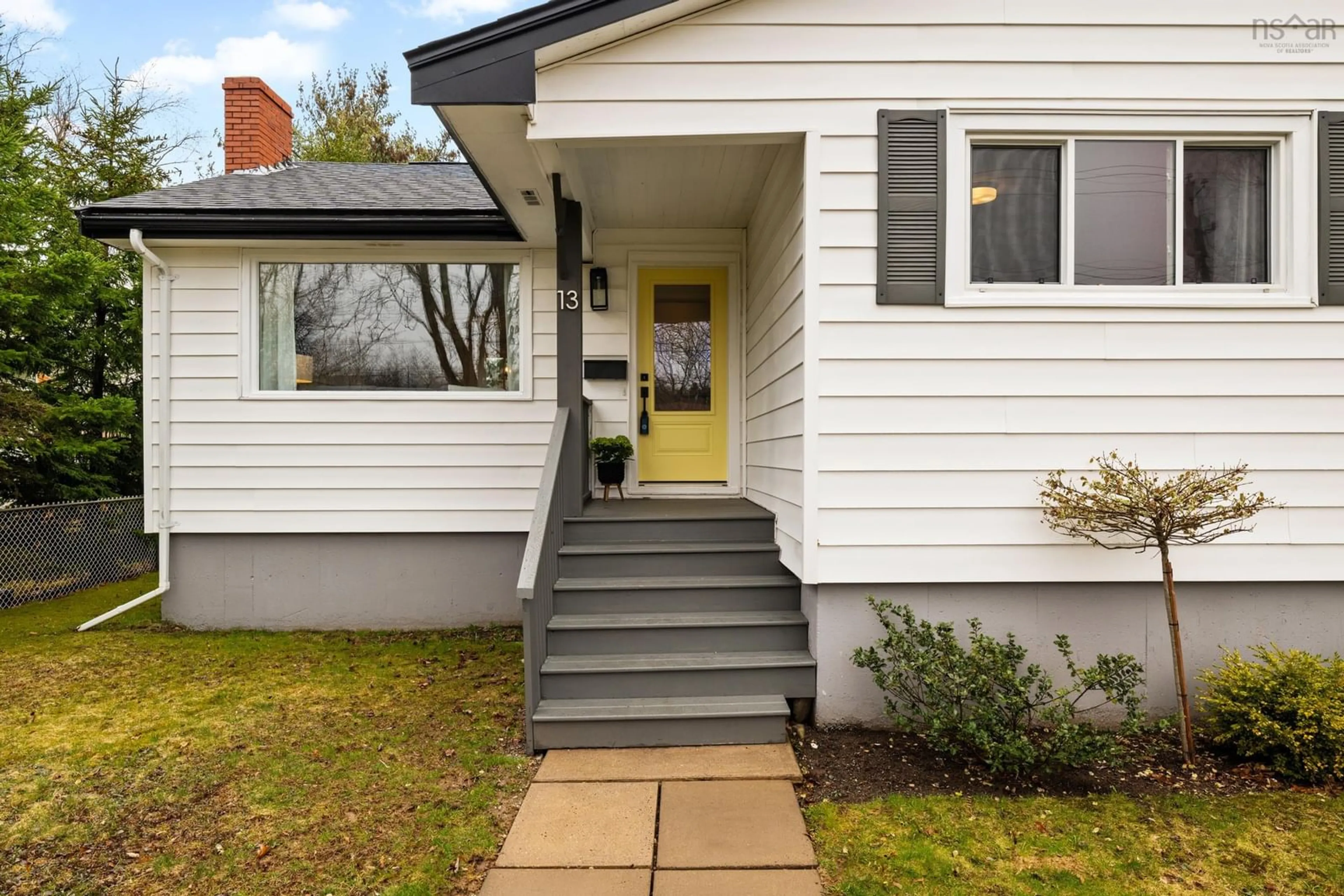 Home with vinyl exterior material, street for 13 Clifford Dr, Dartmouth Nova Scotia B2W 1T7