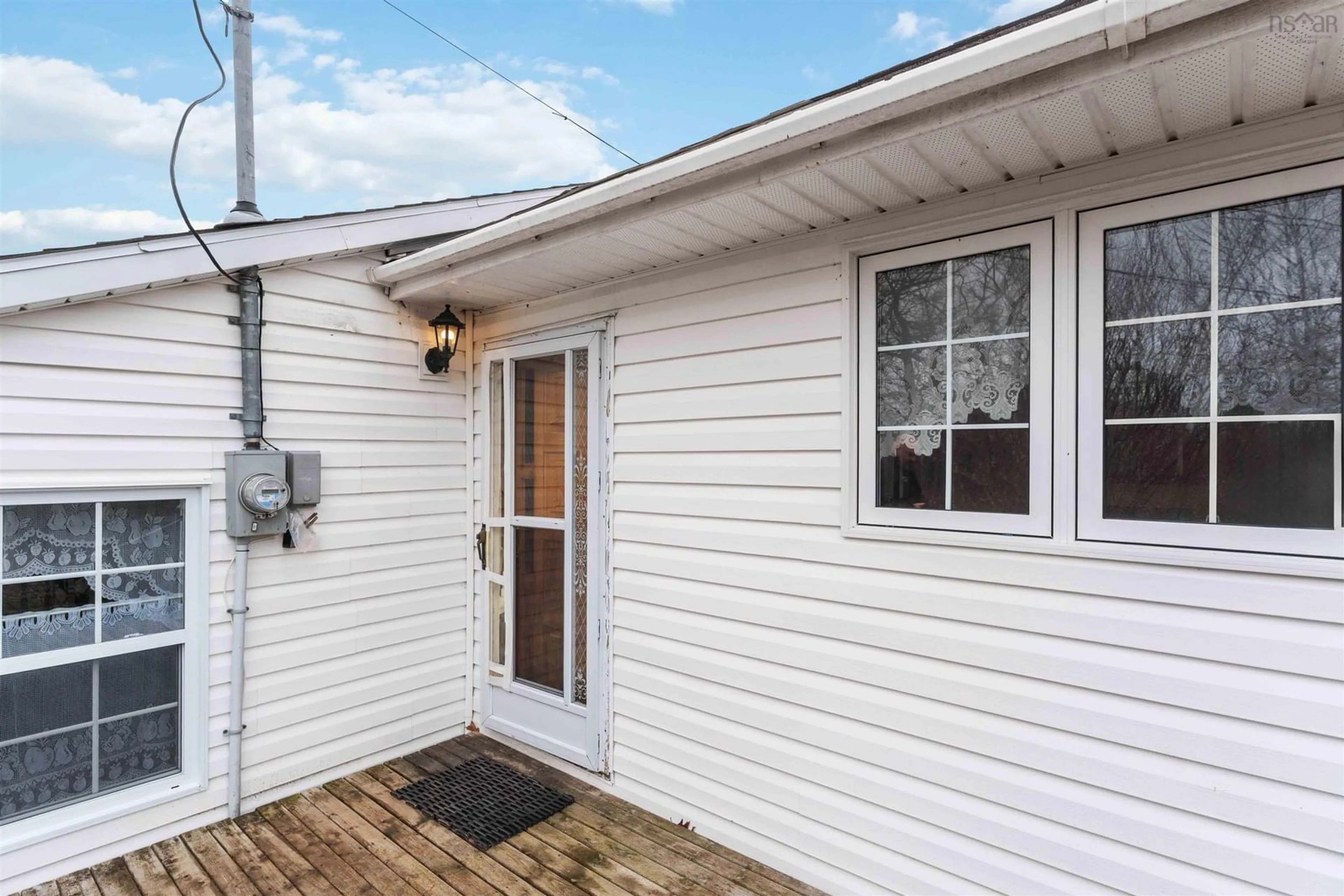 Home with vinyl exterior material, street for 1637 Torbrook Rd, Torbrook Nova Scotia B0P 1W0