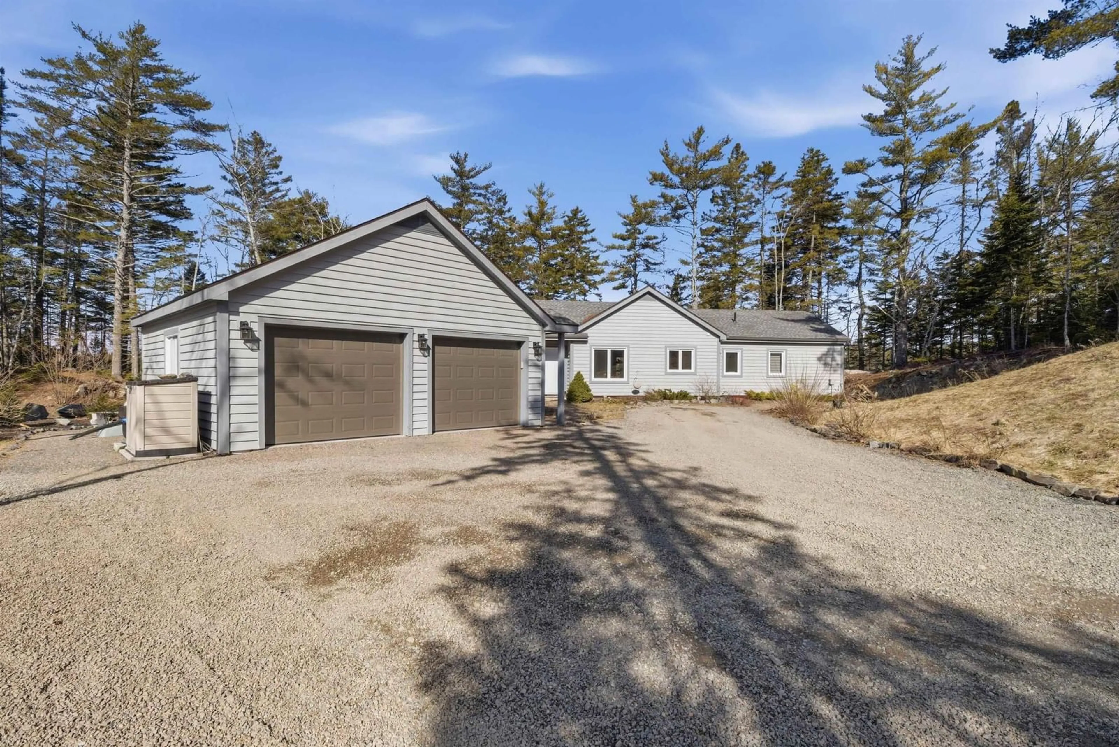 A pic from outside/outdoor area/front of a property/back of a property/a pic from drone, street for 253 Meek Arm Trail, East Uniacke Nova Scotia B0N 1Z0