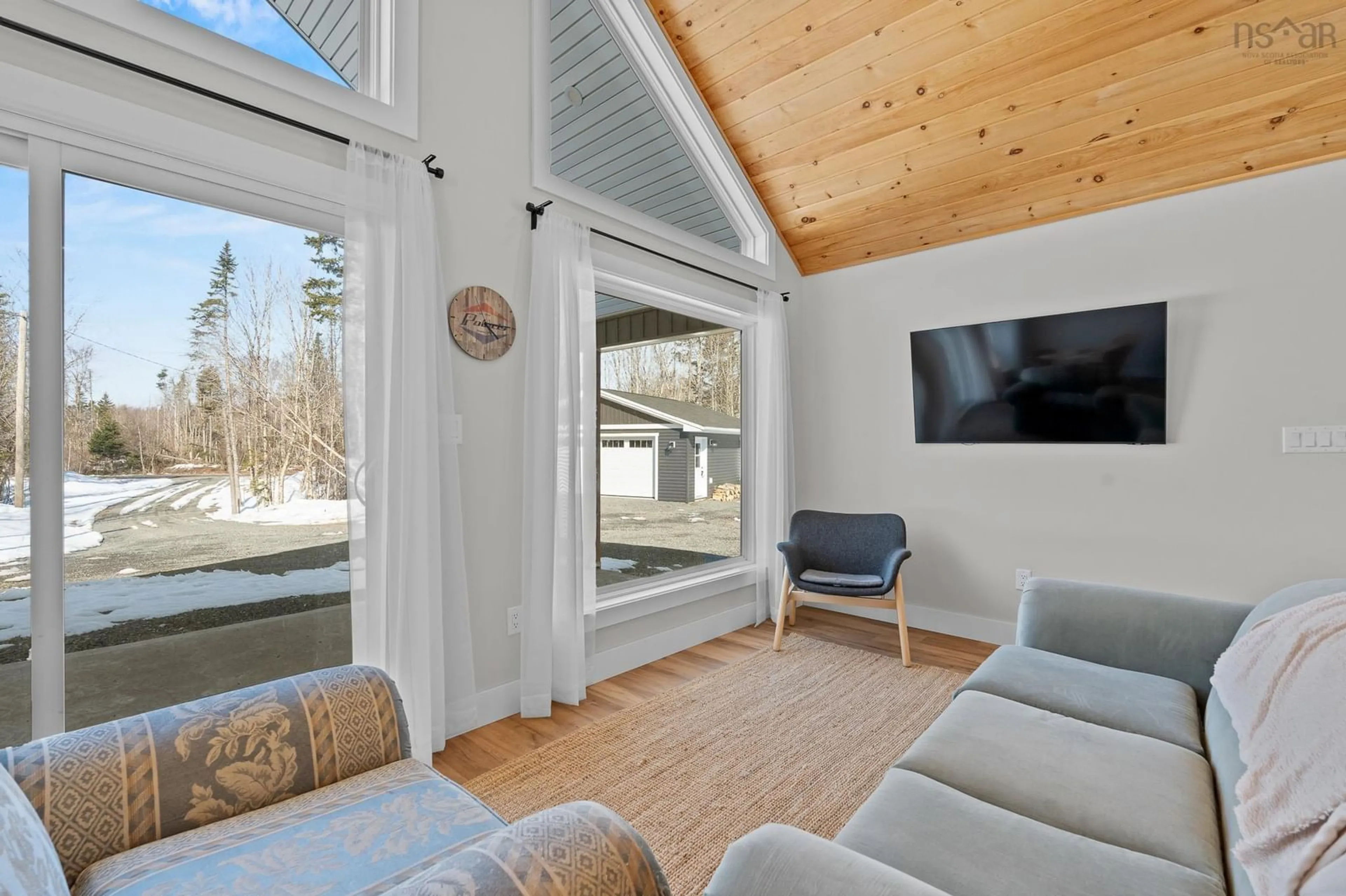 Living room with furniture, unknown for 162 North End Road, Sutherland Lake Nova Scotia B0M 1G0