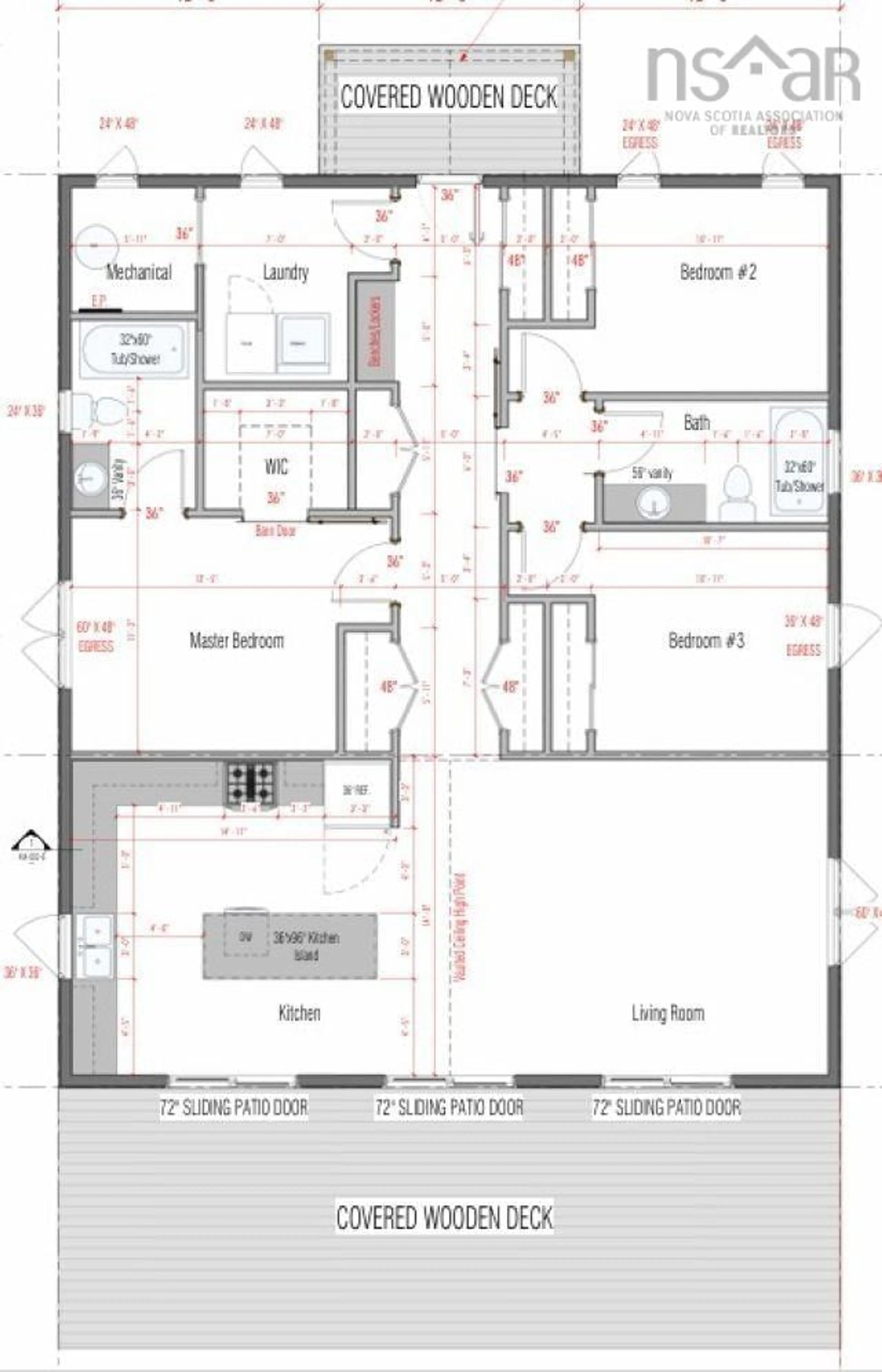 Floor plan for 178 Tri Lake Dr, Labelle Nova Scotia B0T 1E0