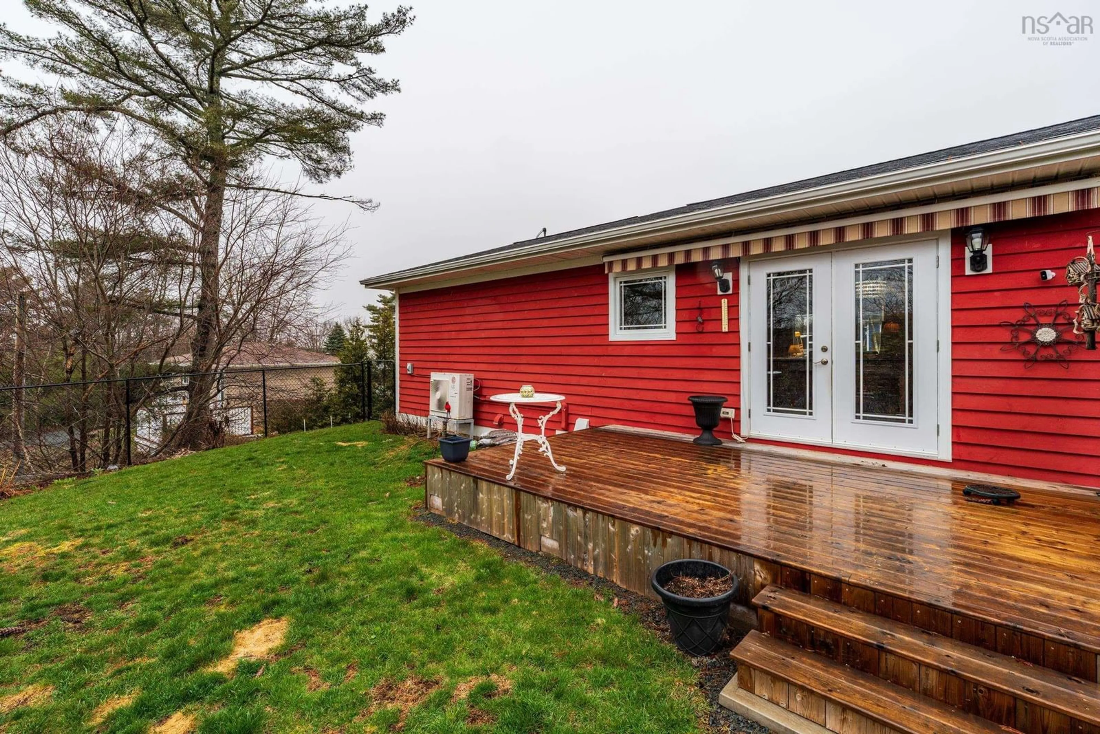 Patio, water/lake/river/ocean view for 14 Hillside Dr, Bridgewater Nova Scotia B4V 3C7
