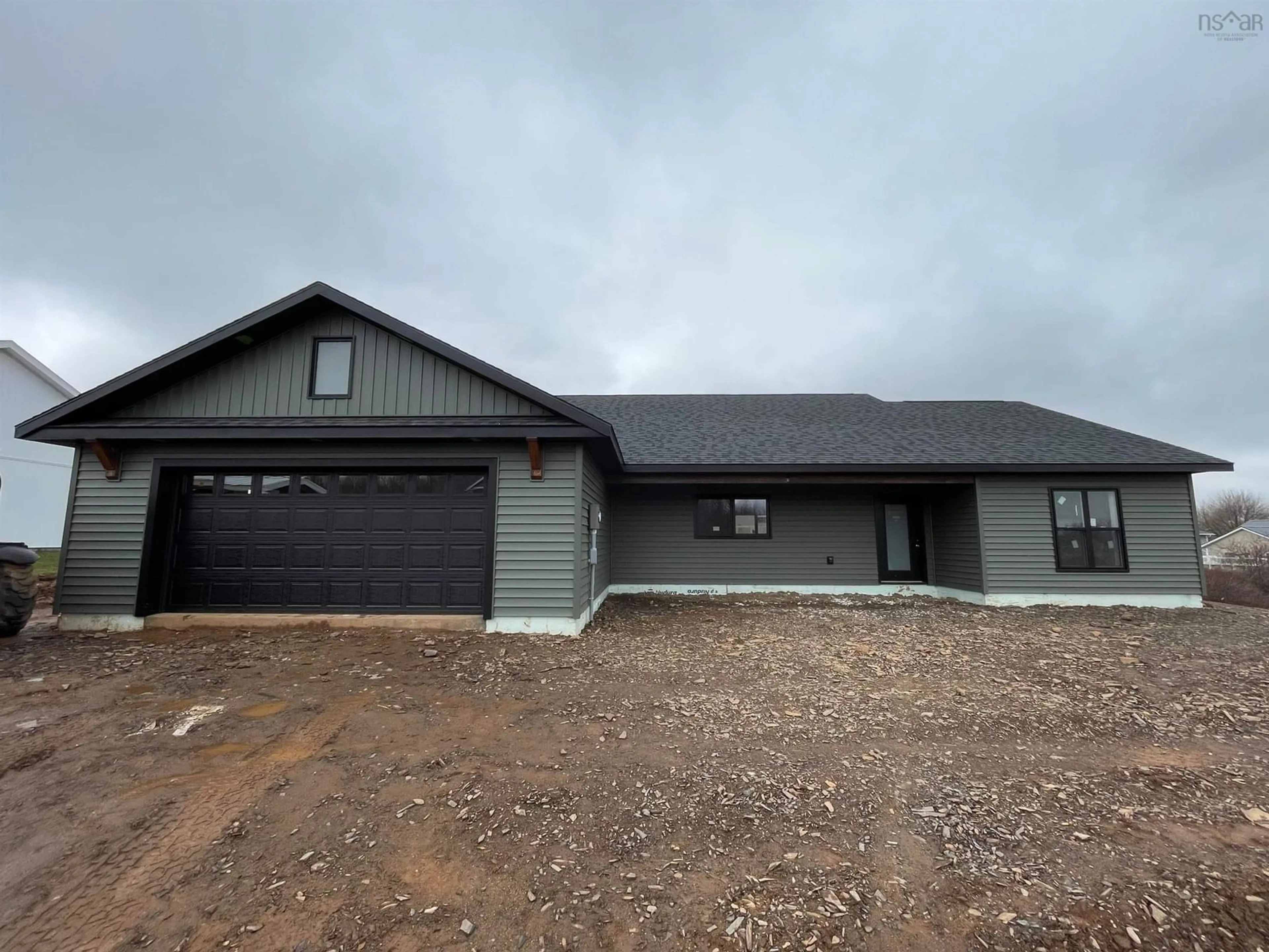 Home with vinyl exterior material, street for 6 Deer Haven Drive, Kentville Nova Scotia B4N 0C1