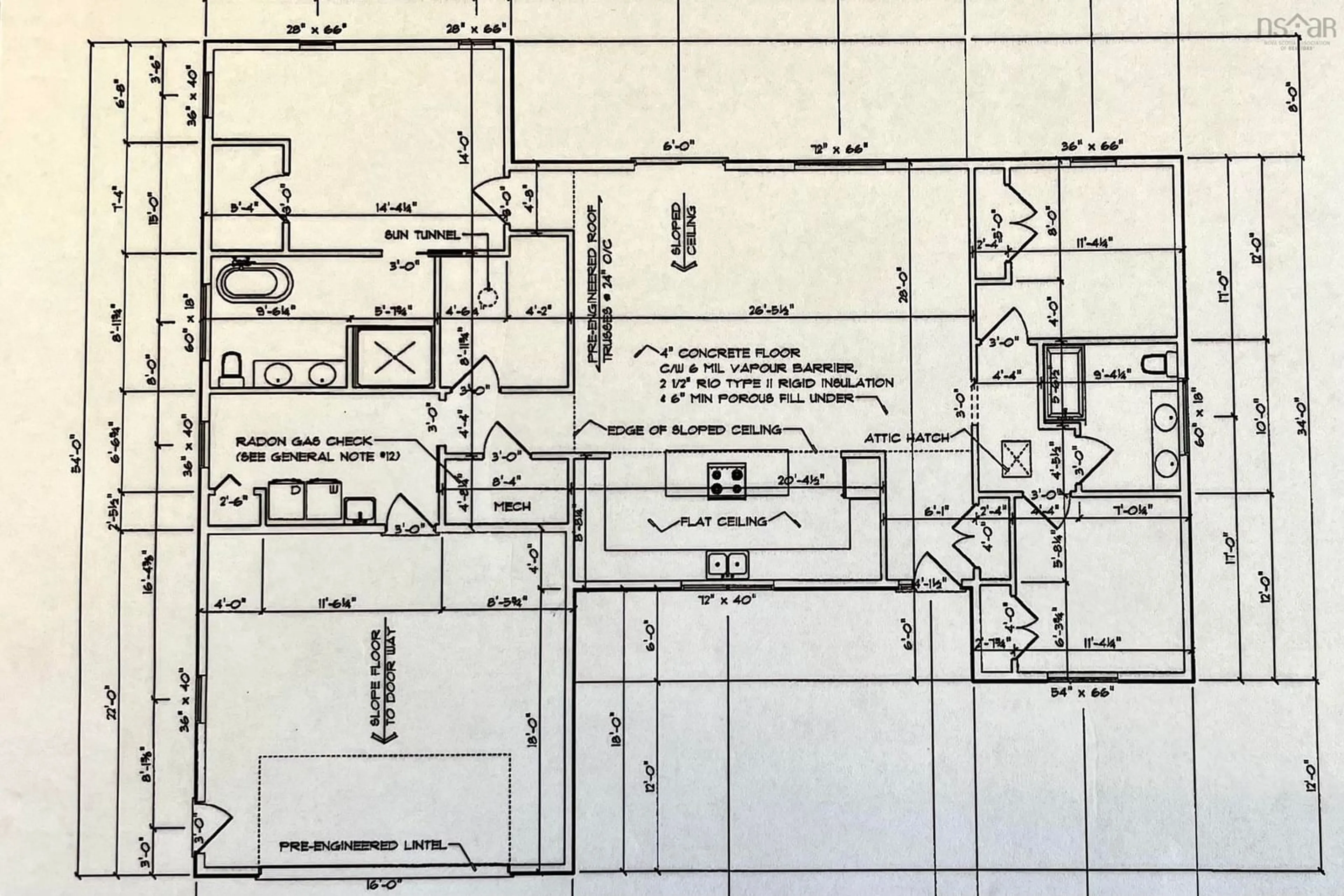 Floor plan for 6 Deer Haven Drive, Kentville Nova Scotia B4N 0C1