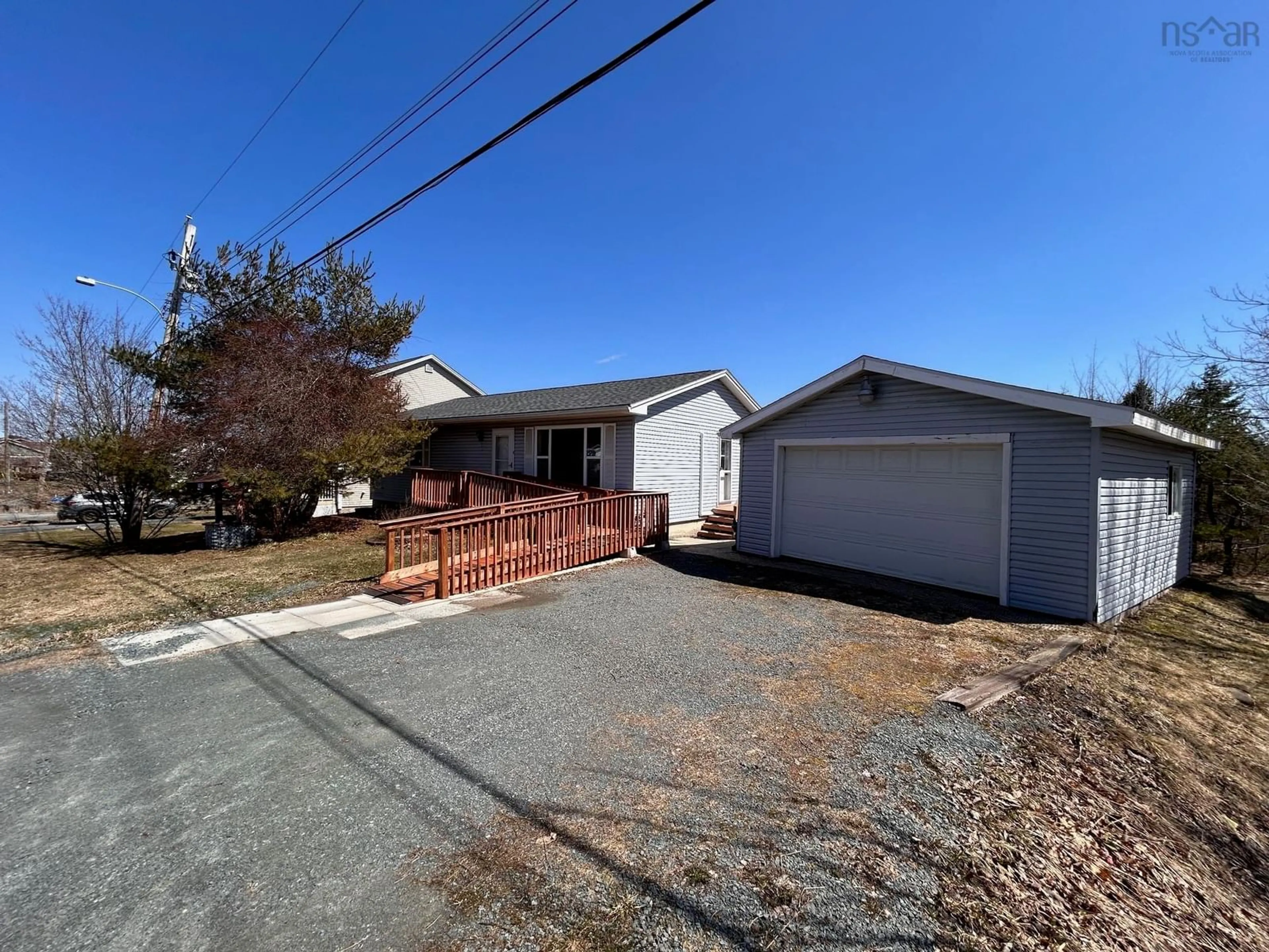 A pic from outside/outdoor area/front of a property/back of a property/a pic from drone, street for 46 John Murray Drive Dr, Enfield Nova Scotia B2T 1C9
