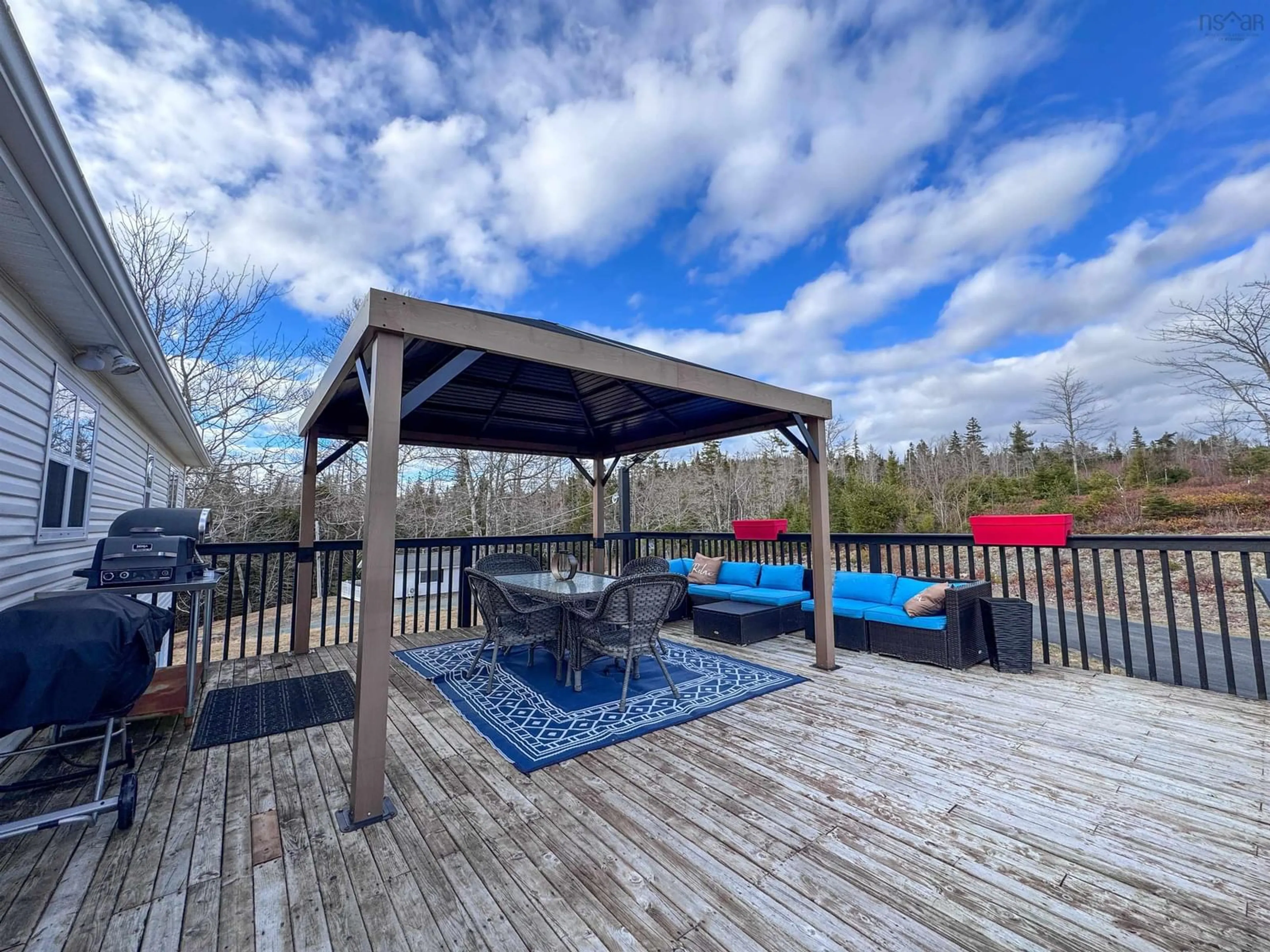 Patio, water/lake/river/ocean view for 9430 Highway 7, Stillwater Nova Scotia B0H 1E0