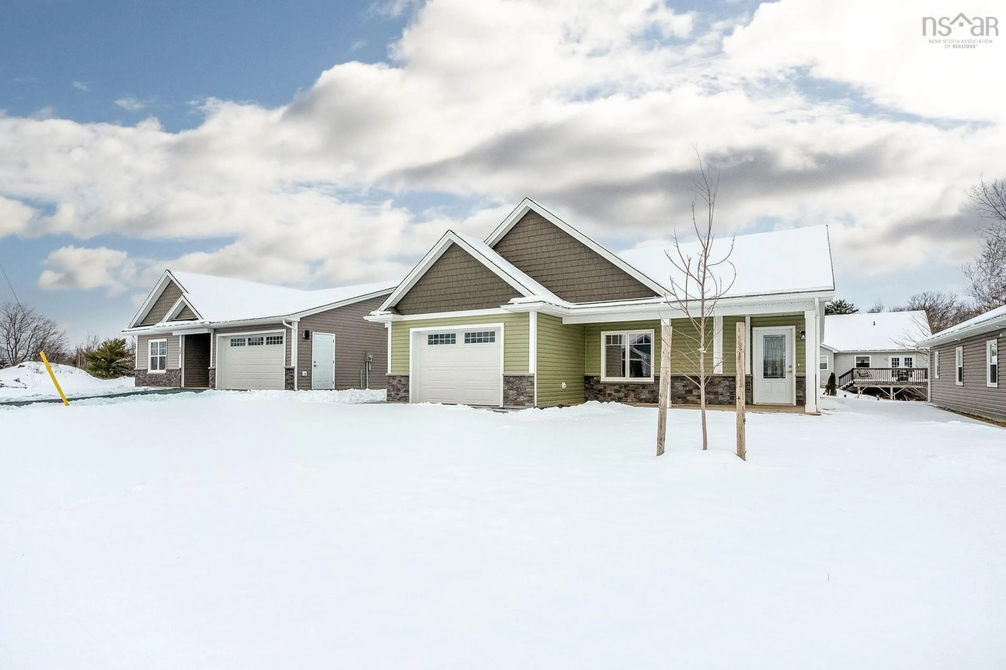 Home with vinyl exterior material, street for 39 Covey Dr, North Kentville Nova Scotia B4N 0H8