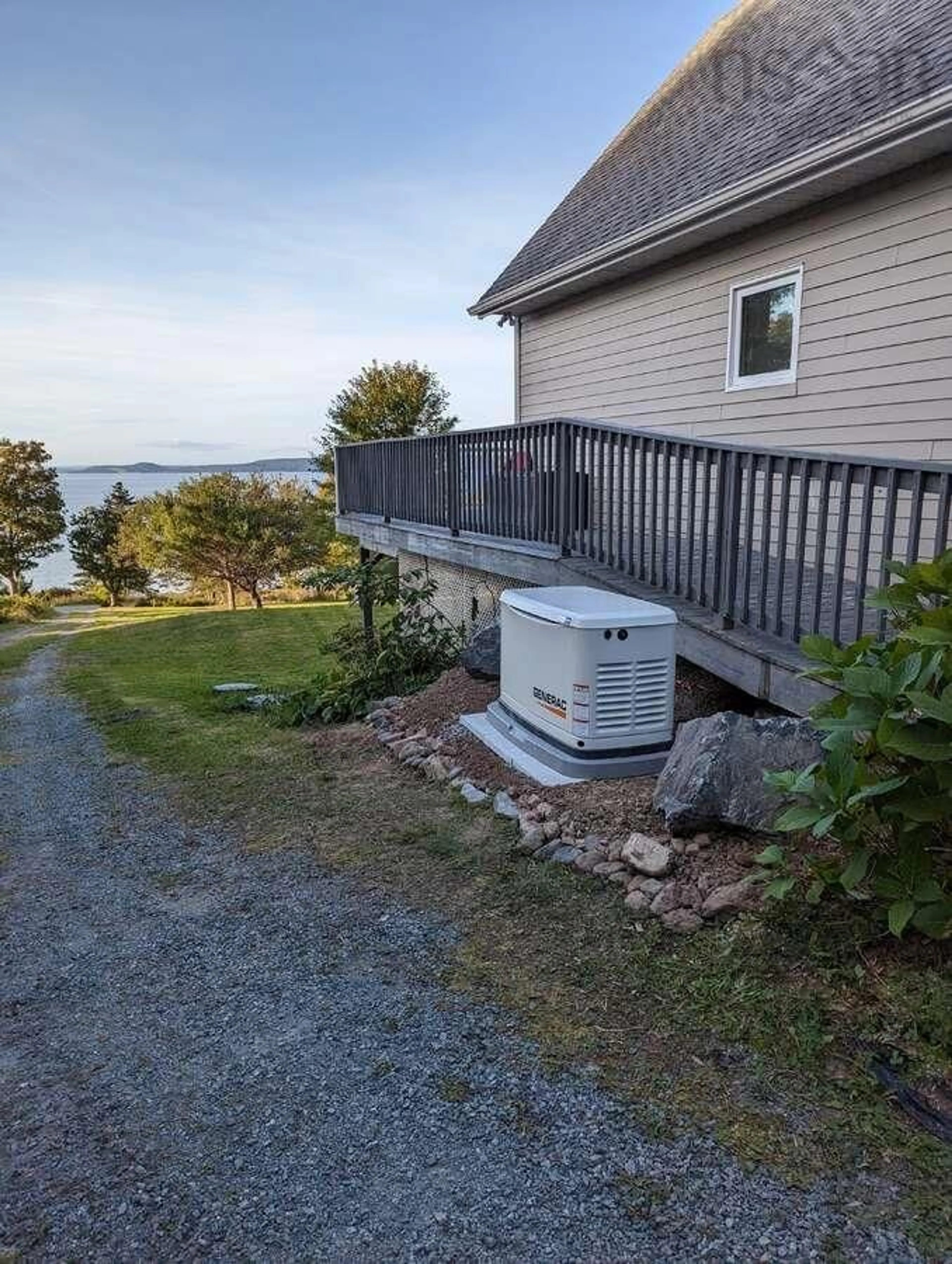 A pic from outside/outdoor area/front of a property/back of a property/a pic from drone, water/lake/river/ocean view for 368 Lakeshore Dr, Irish Cove Nova Scotia B0E 3B0