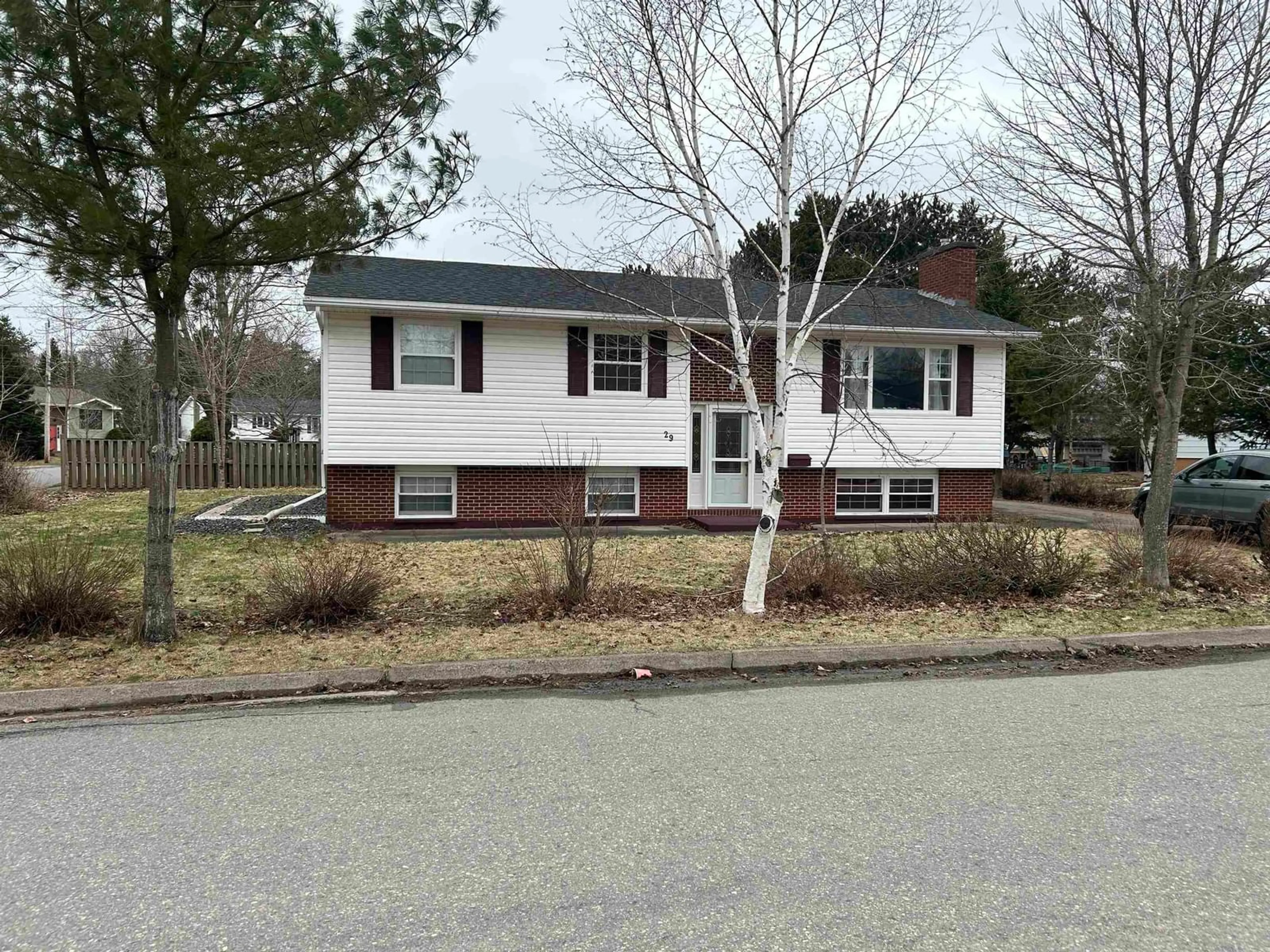 Home with vinyl exterior material, street for 29 Maclellan Street, Antigonish Nova Scotia B2G 1V6