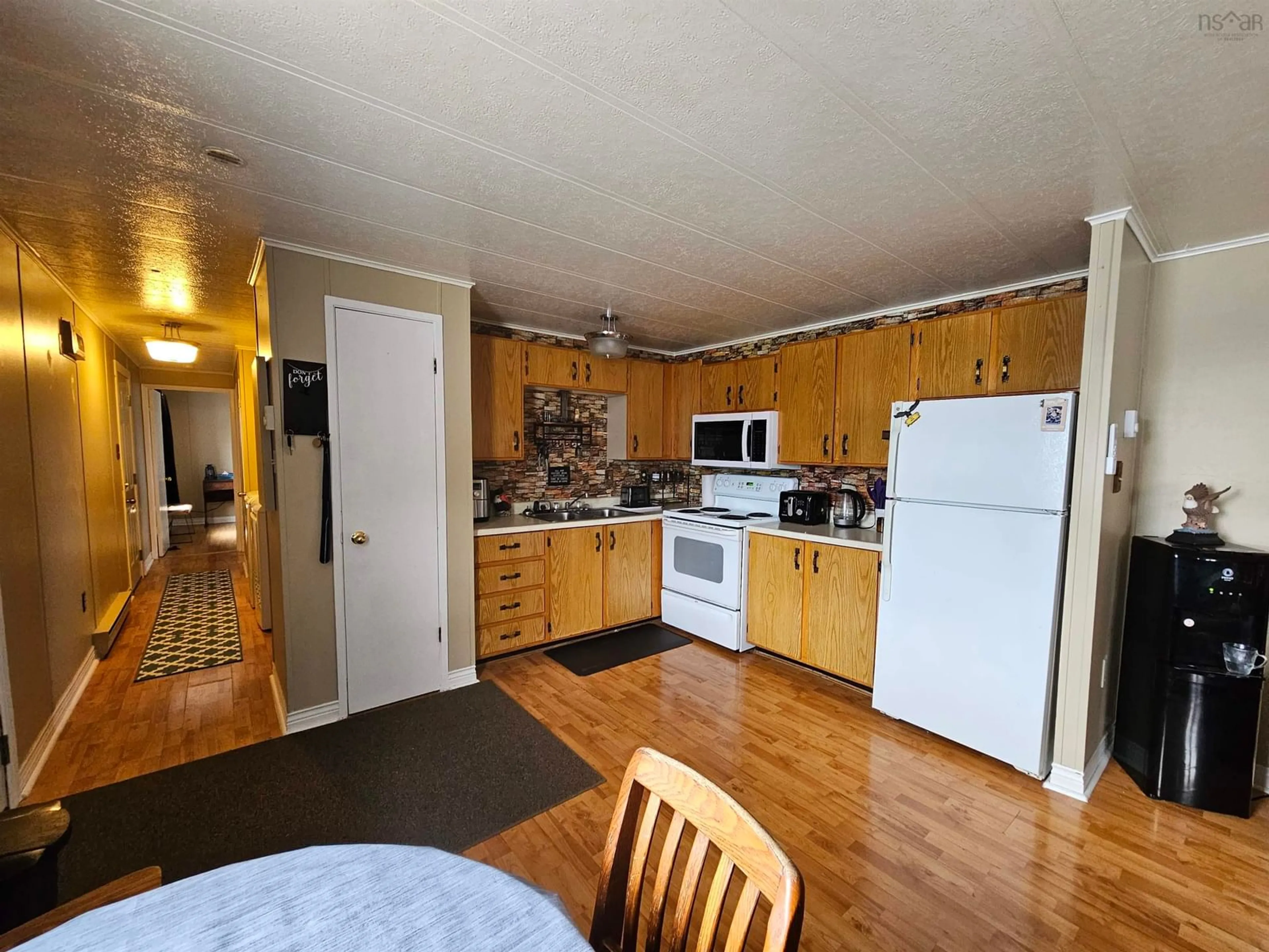 Standard kitchen, wood/laminate floor for 45 Church St, Florence Nova Scotia B1Y 1E9