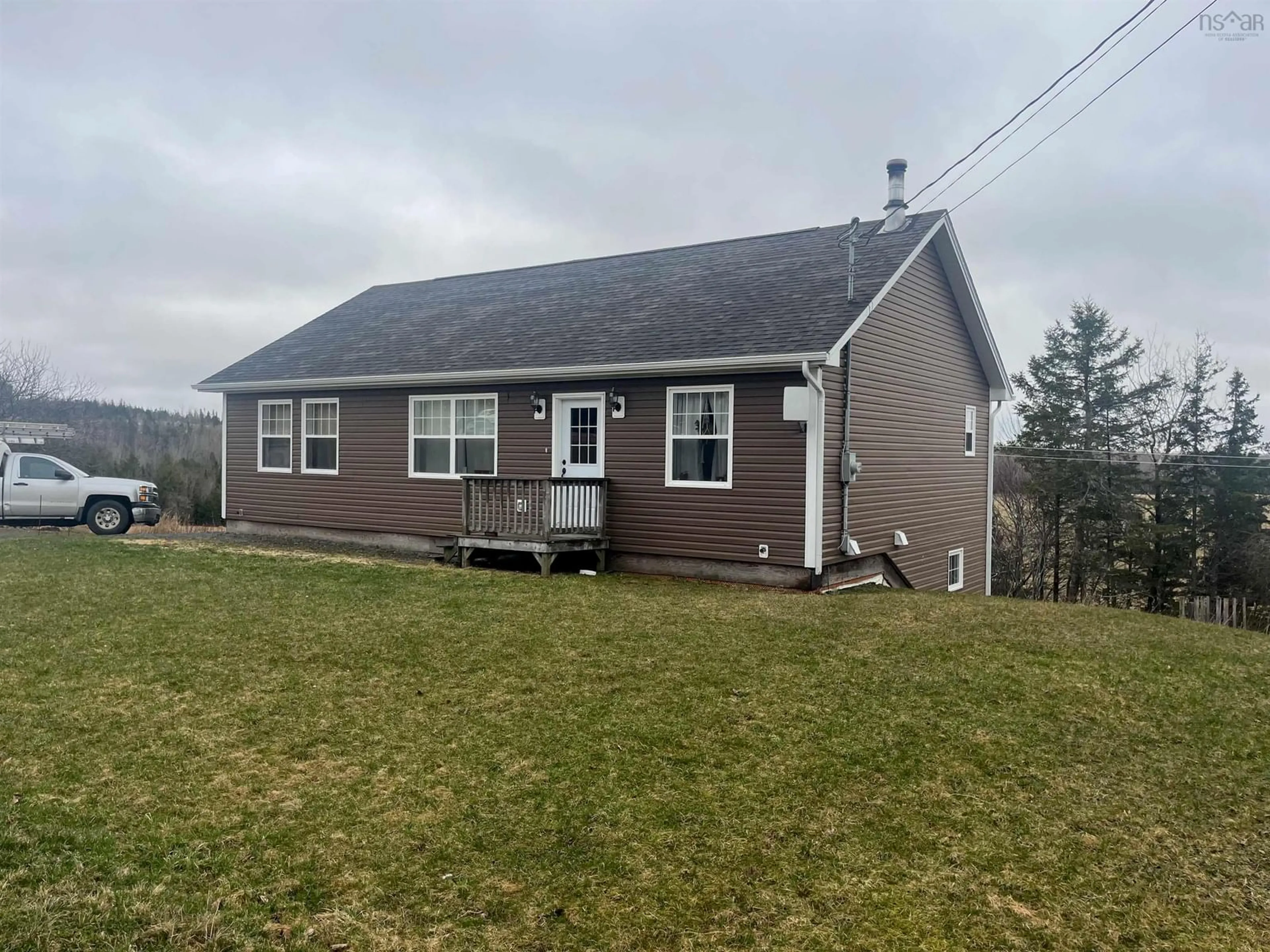A pic from outside/outdoor area/front of a property/back of a property/a pic from drone, unknown for 210 Blacksmith Valley Rd, St Andrew's Nova Scotia B0H 1X0