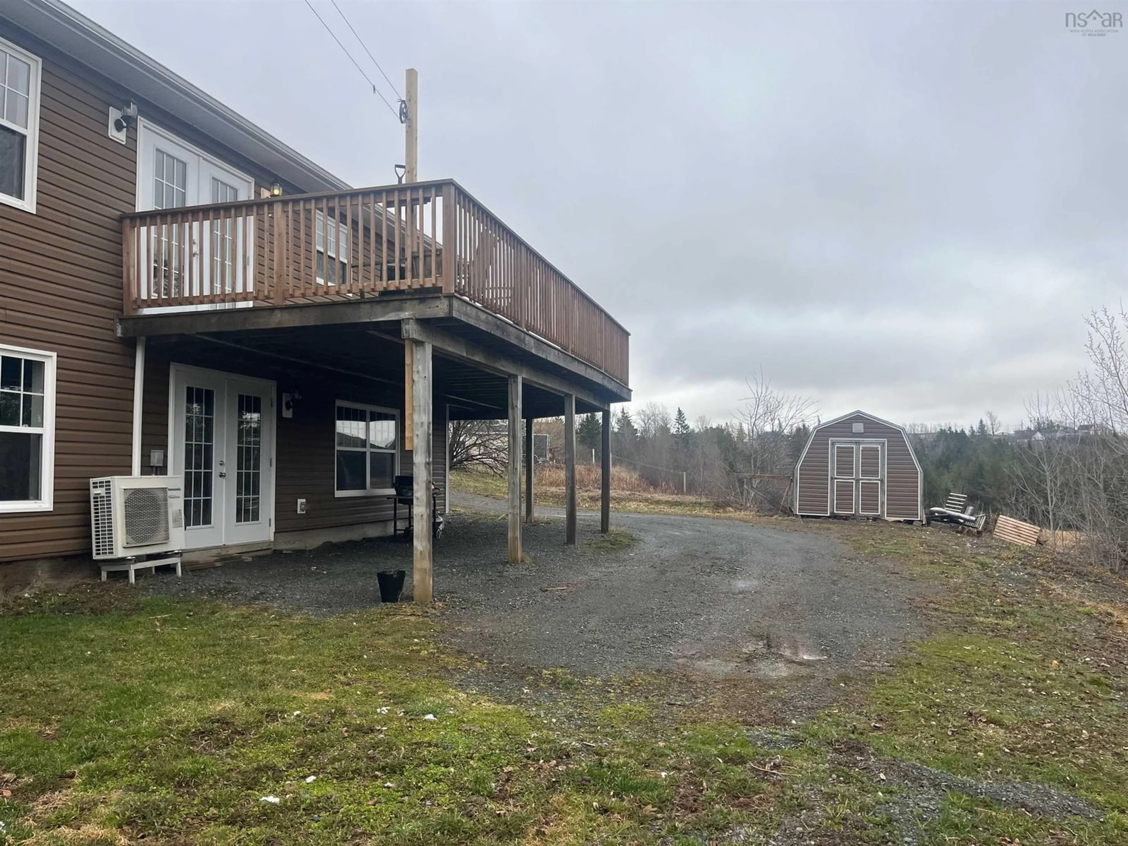 A pic from outside/outdoor area/front of a property/back of a property/a pic from drone, unknown for 210 Blacksmith Valley Rd, St Andrew's Nova Scotia B0H 1X0