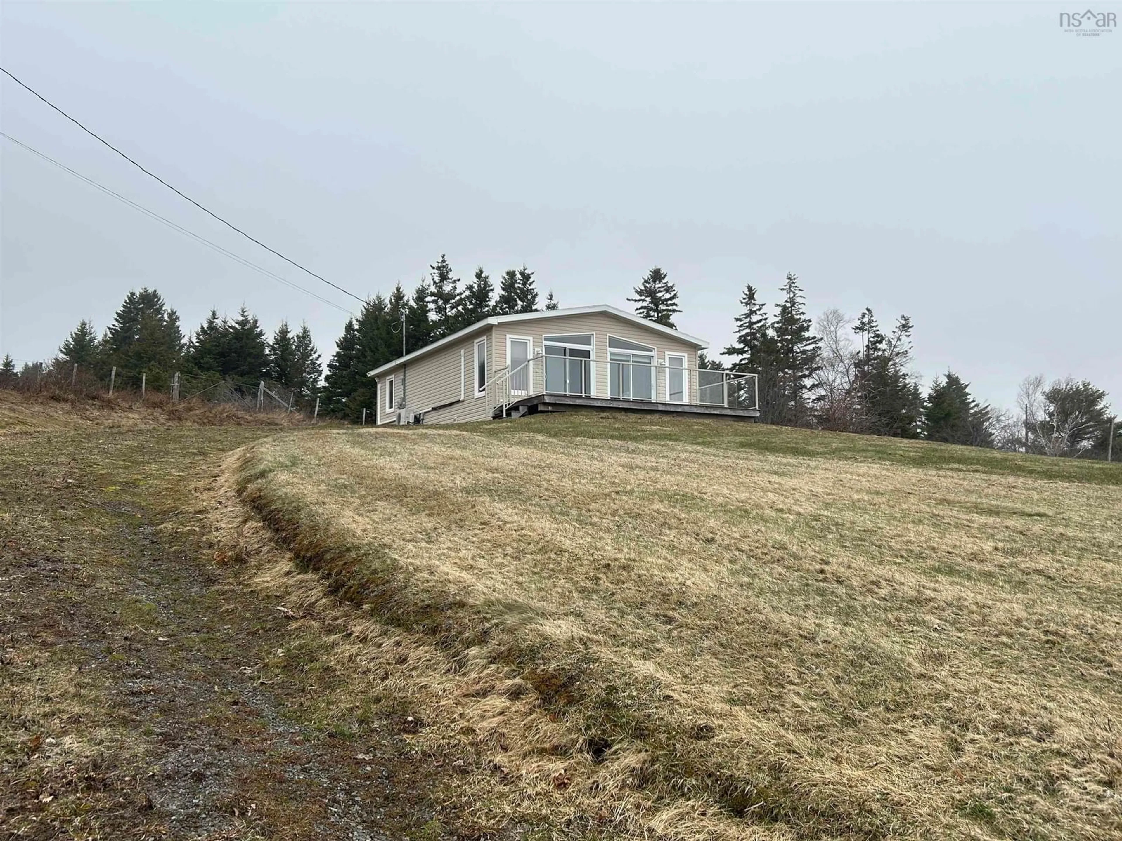 A pic from outside/outdoor area/front of a property/back of a property/a pic from drone, building for 5985 Highway 337, Cape George Nova Scotia B2G 2L2