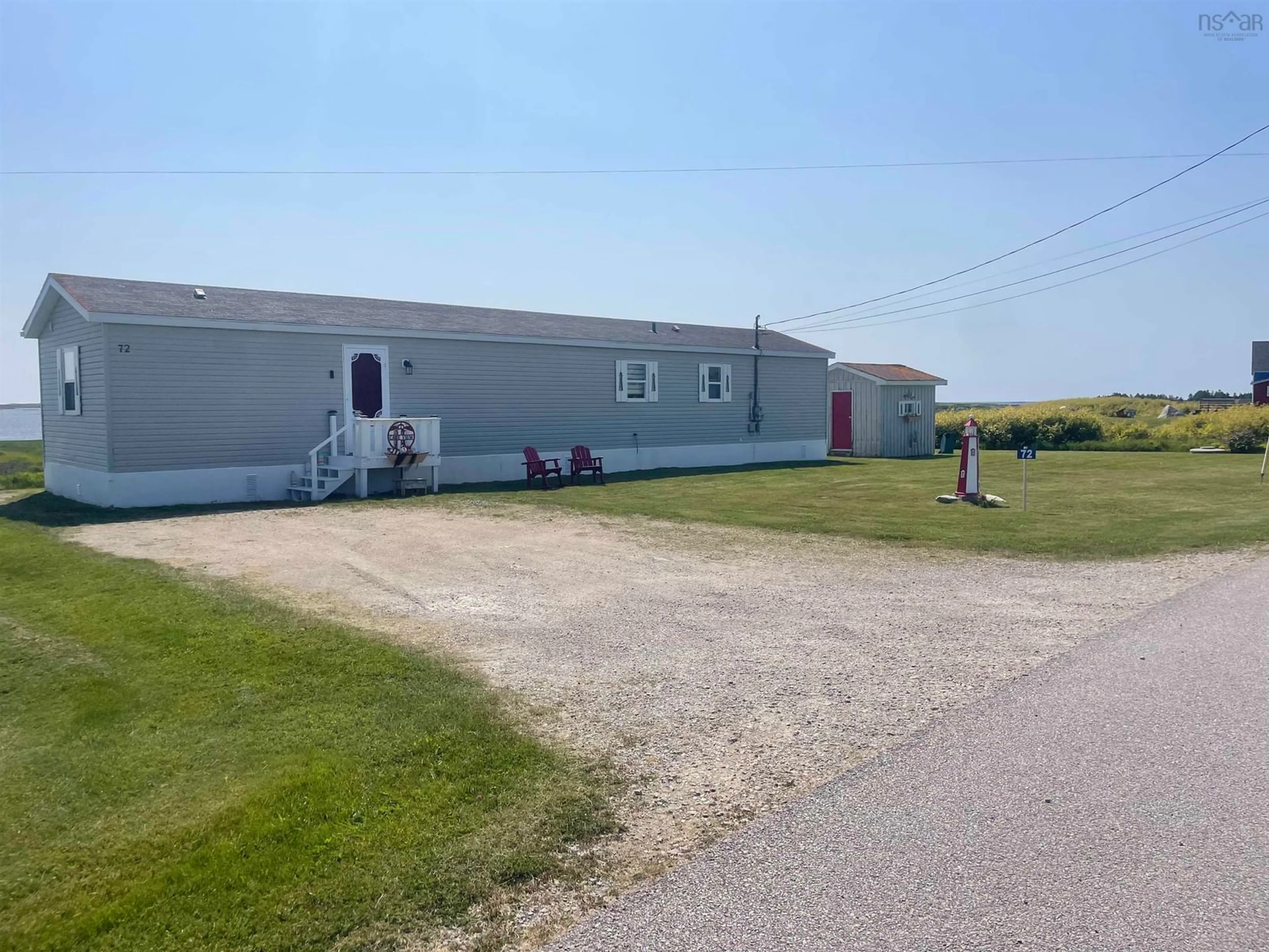 A pic from outside/outdoor area/front of a property/back of a property/a pic from drone, building for 72 Smith Lane, Lower Clarks Harbour Nova Scotia B0W 1P0