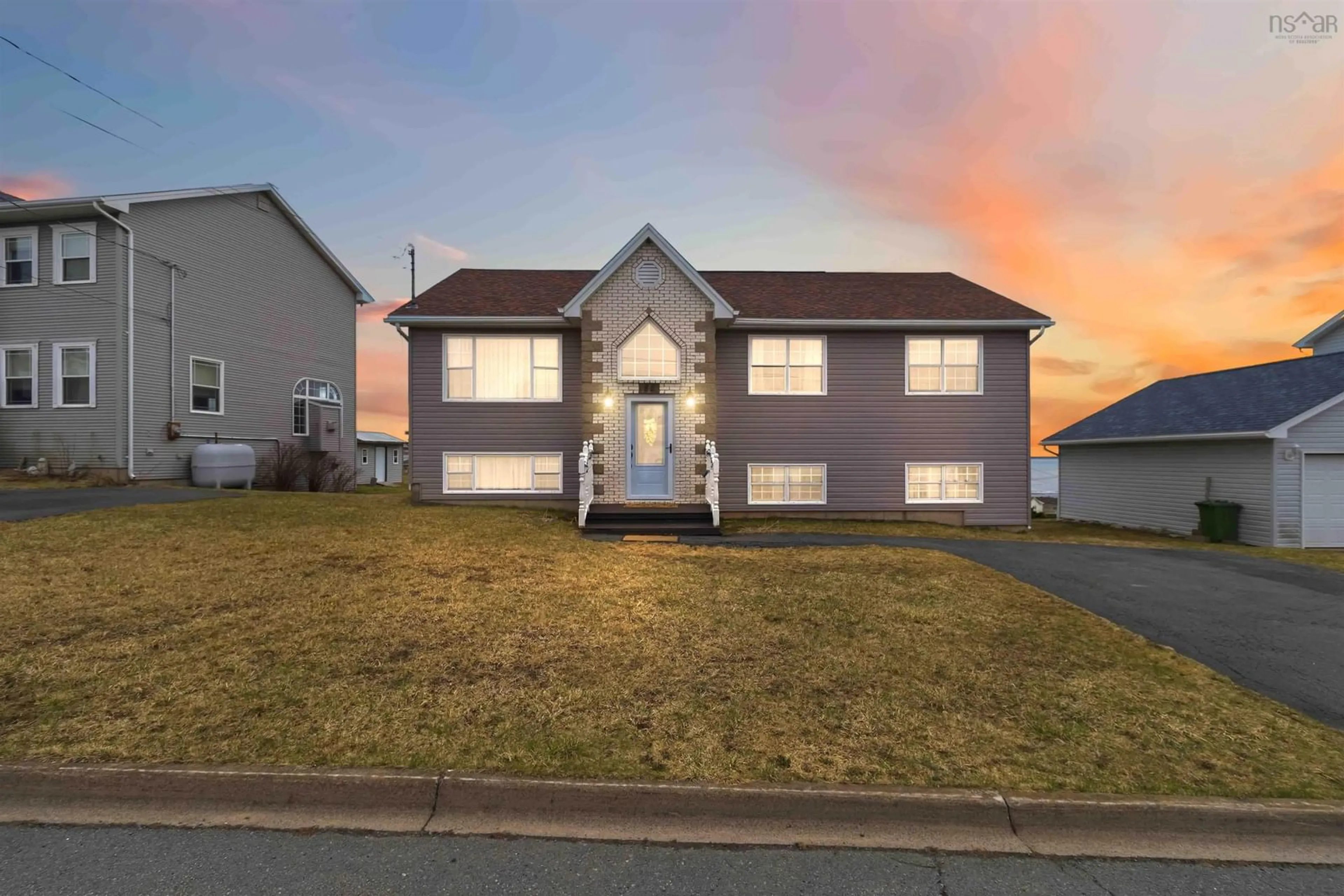 Home with vinyl exterior material, street for 82 Sea Spray Dr, Eastern Passage Nova Scotia B3G 1S6