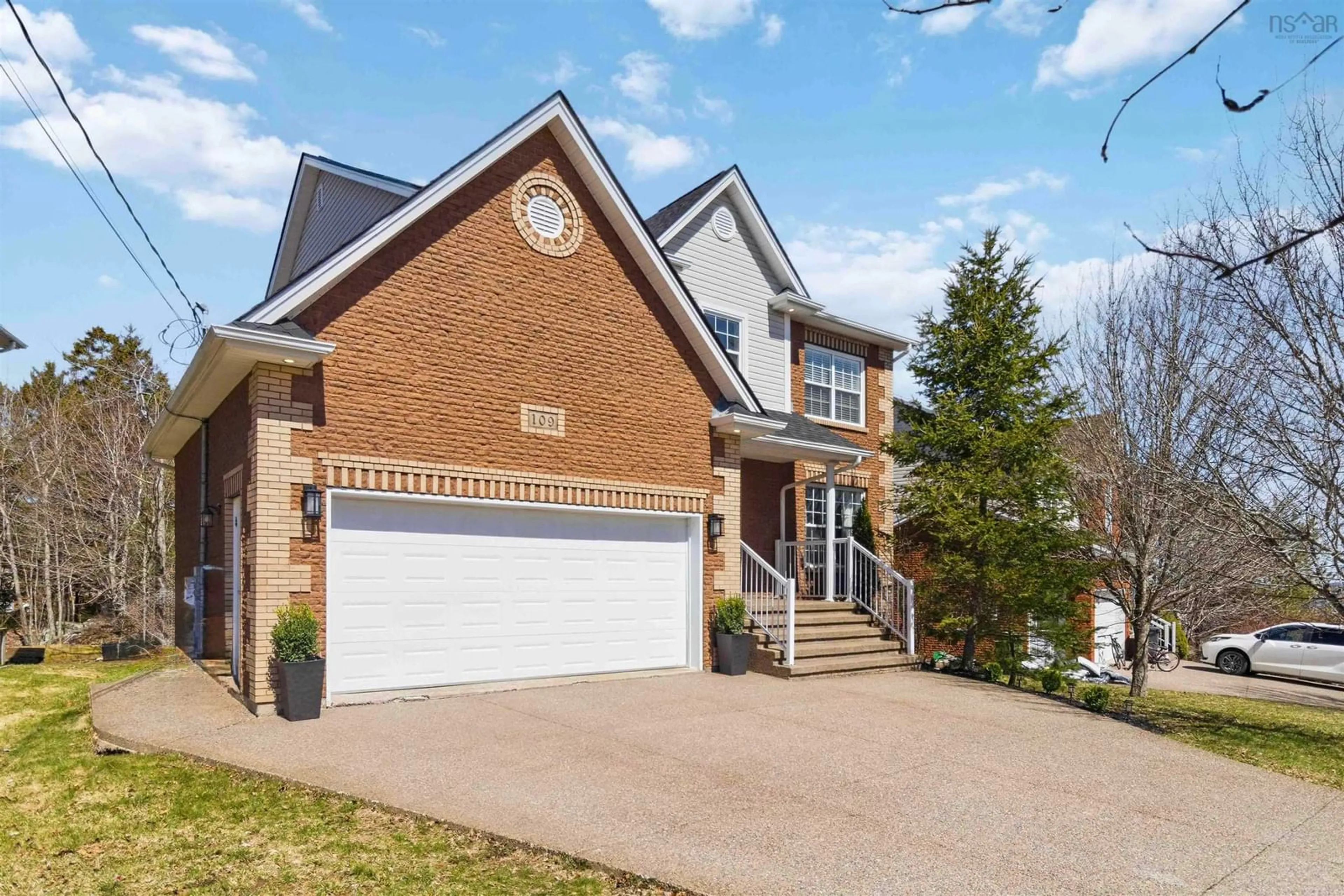 Home with brick exterior material, street for 109 Ravines Dr, Bedford Nova Scotia B4A 0B8