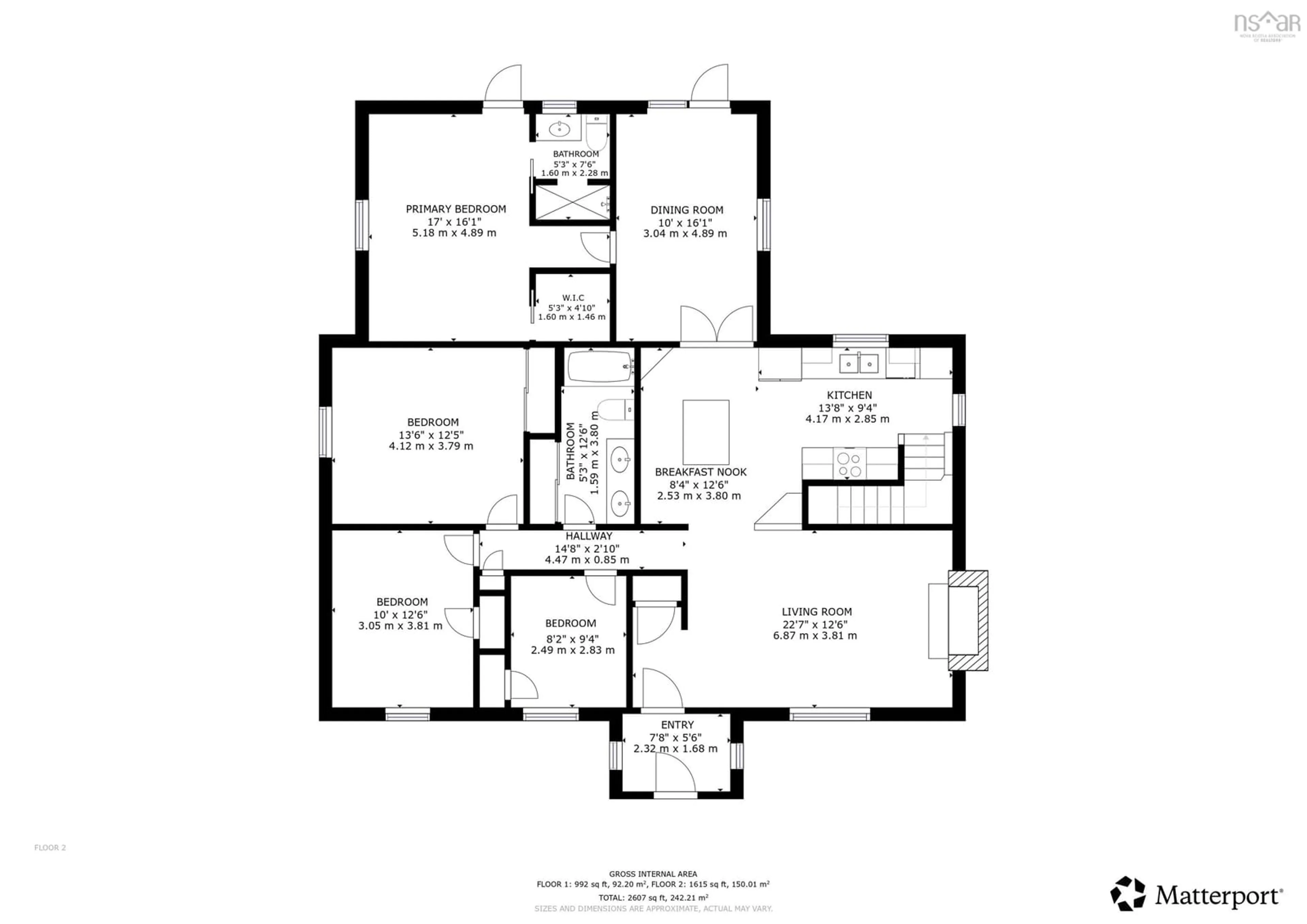 Floor plan for 39 Fletcher Dr, Fall River Nova Scotia B2T 1J2