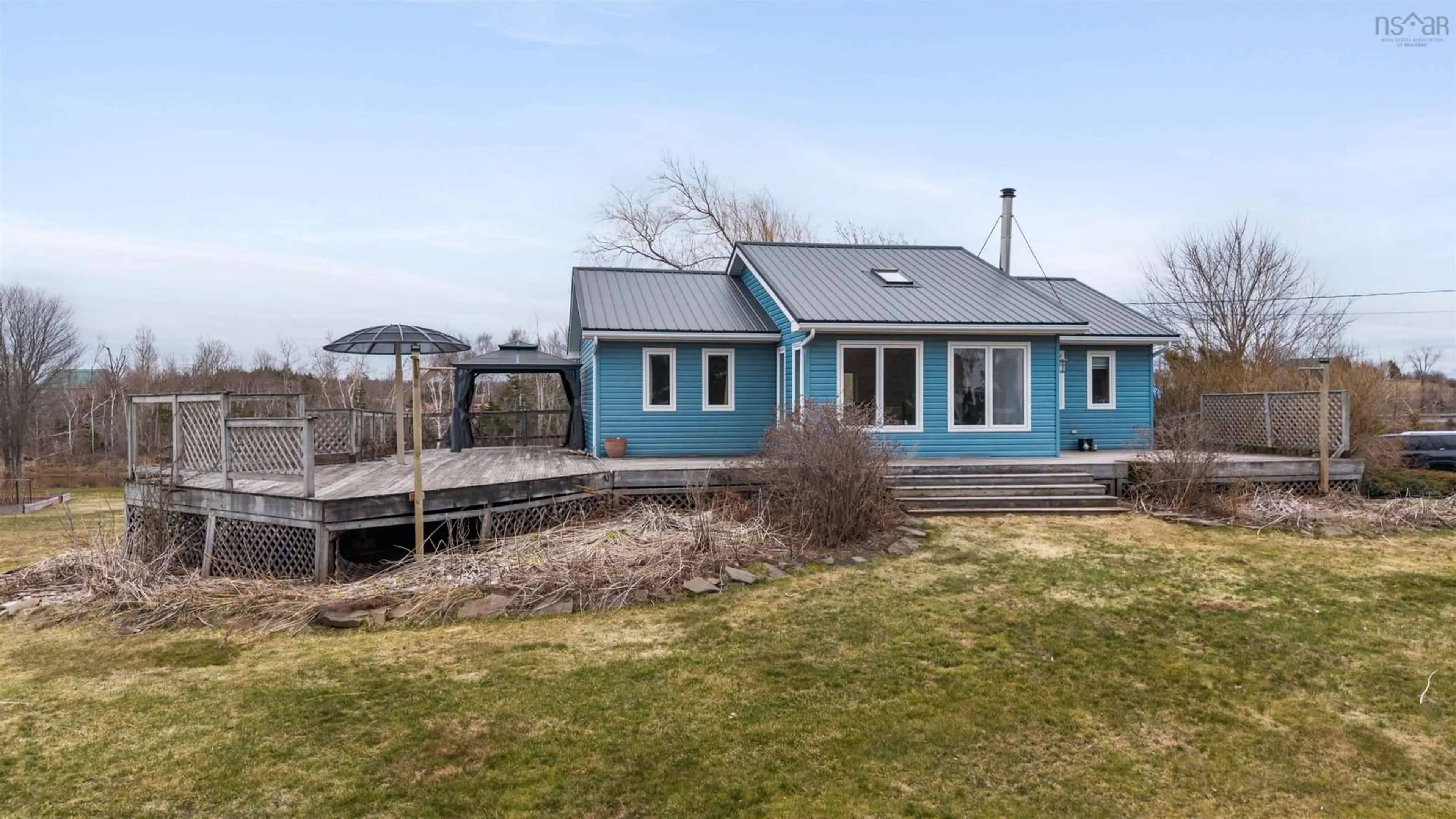 Home with vinyl exterior material, water/lake/river/ocean view for 30 Semple Creek Rd, Brule Nova Scotia B0K 1V0