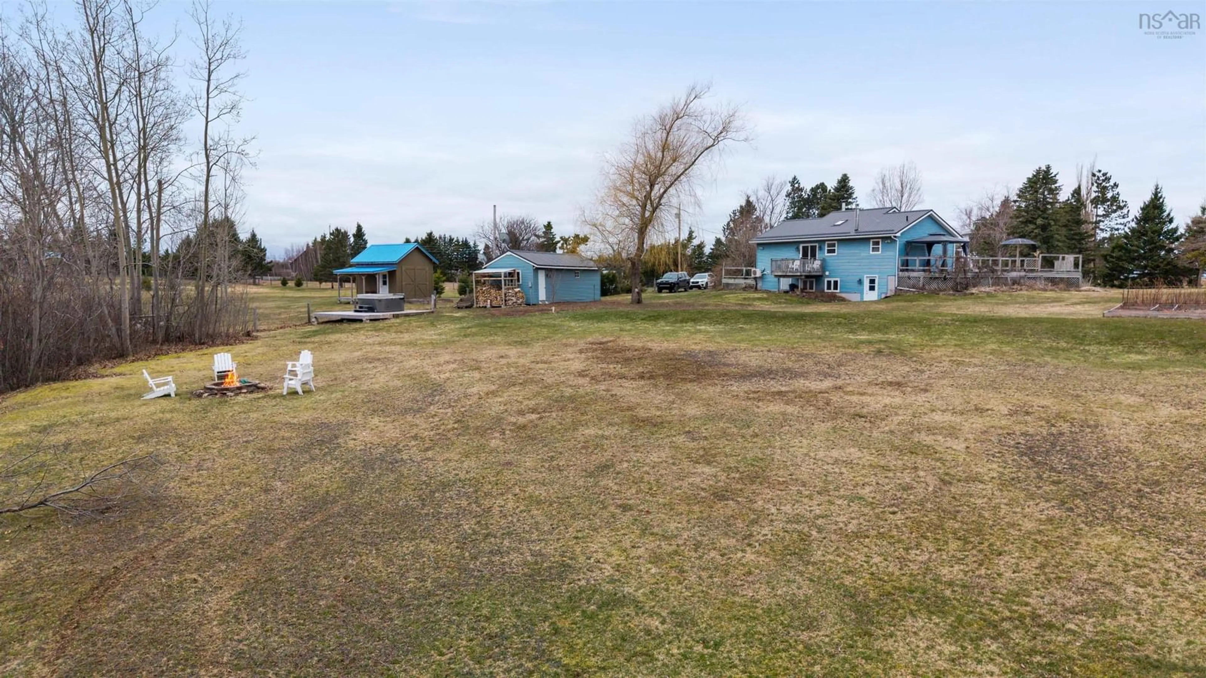 A pic from outside/outdoor area/front of a property/back of a property/a pic from drone, unknown for 30 Semple Creek Rd, Brule Nova Scotia B0K 1V0