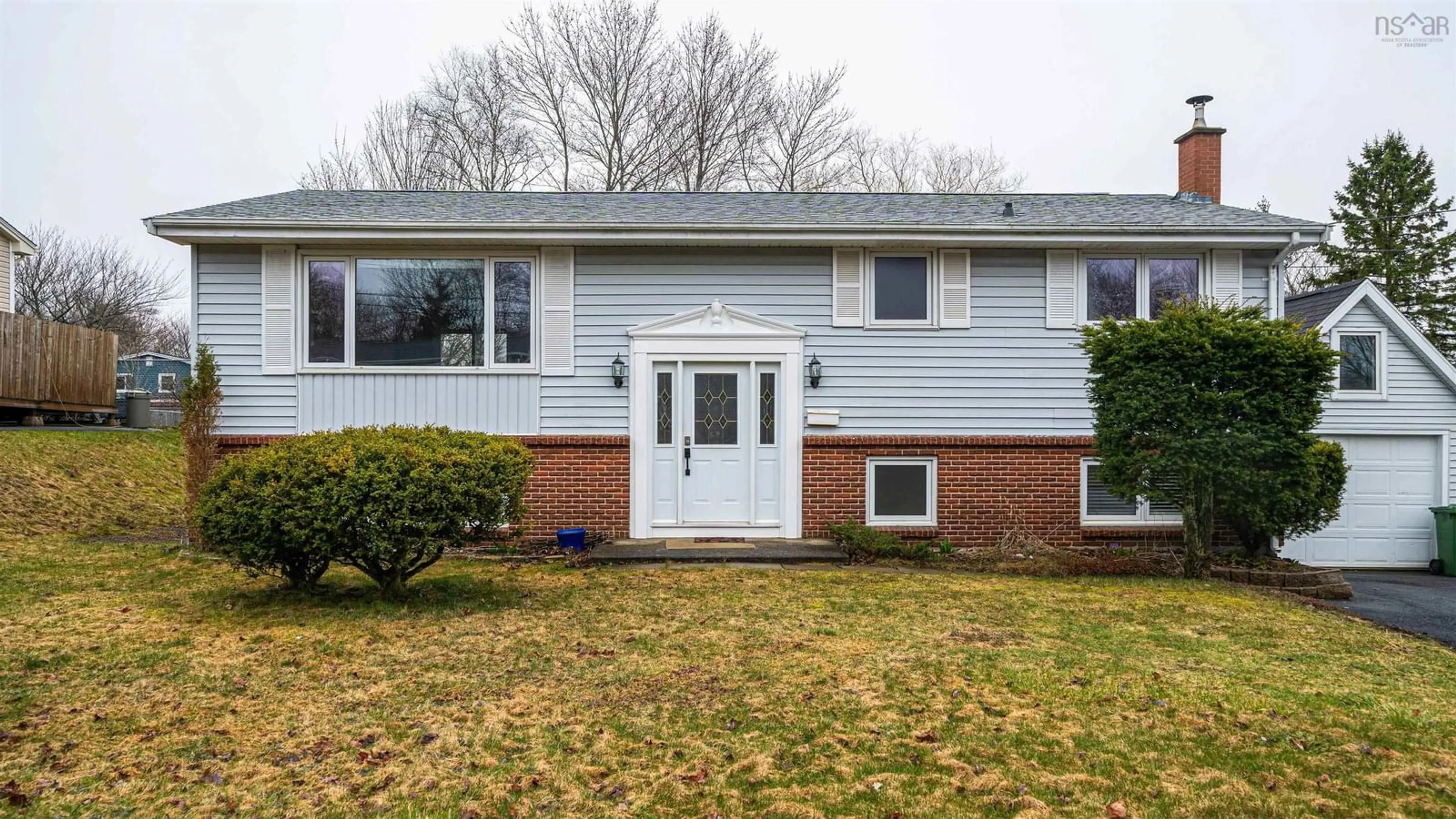 Home with vinyl exterior material, street for 11 Glencoe Dr, Dartmouth Nova Scotia B2X 1J2