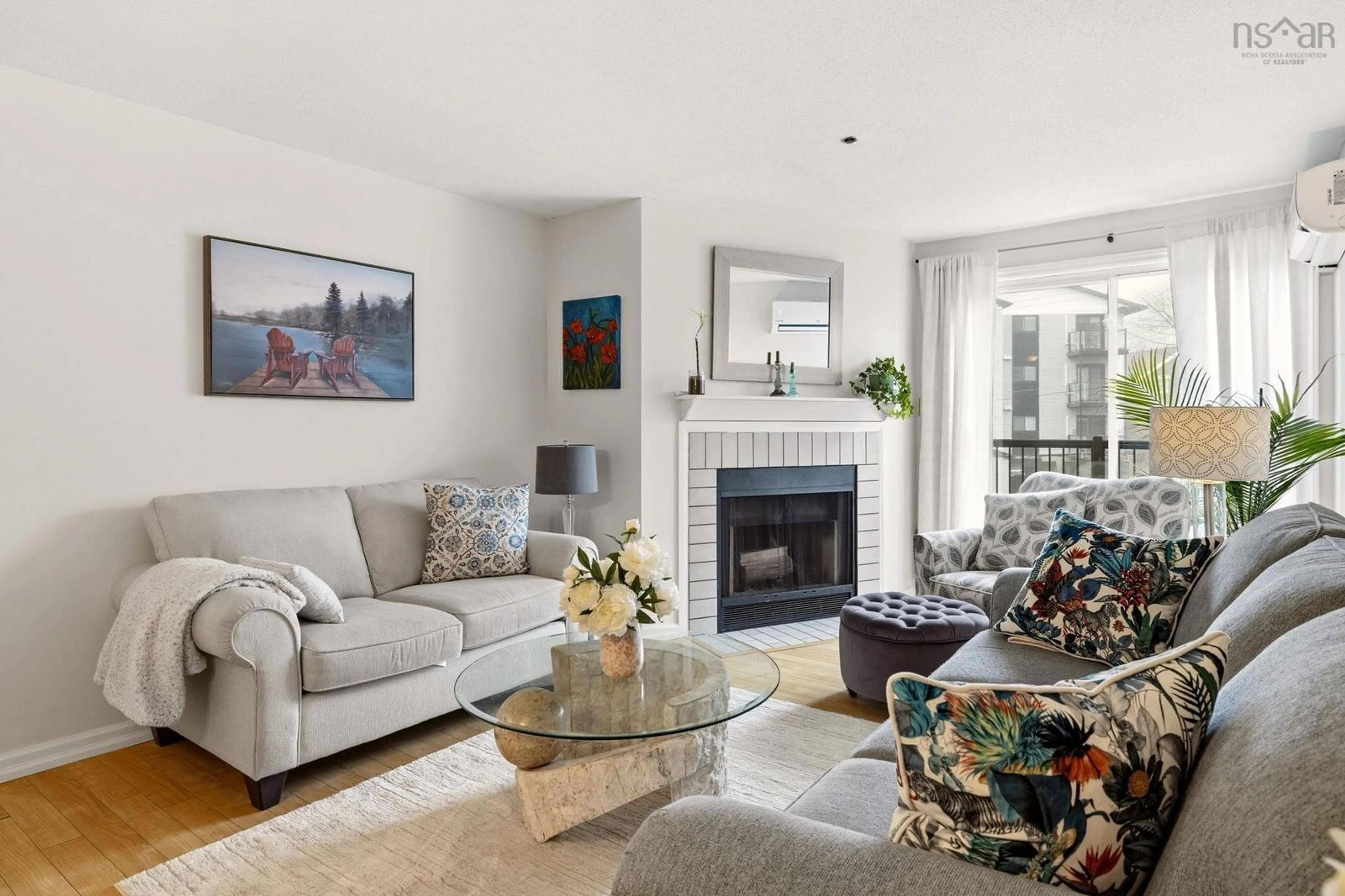 Living room with furniture, unknown for 3700 John Parr Dr #512, Halifax Nova Scotia B3K 5V4