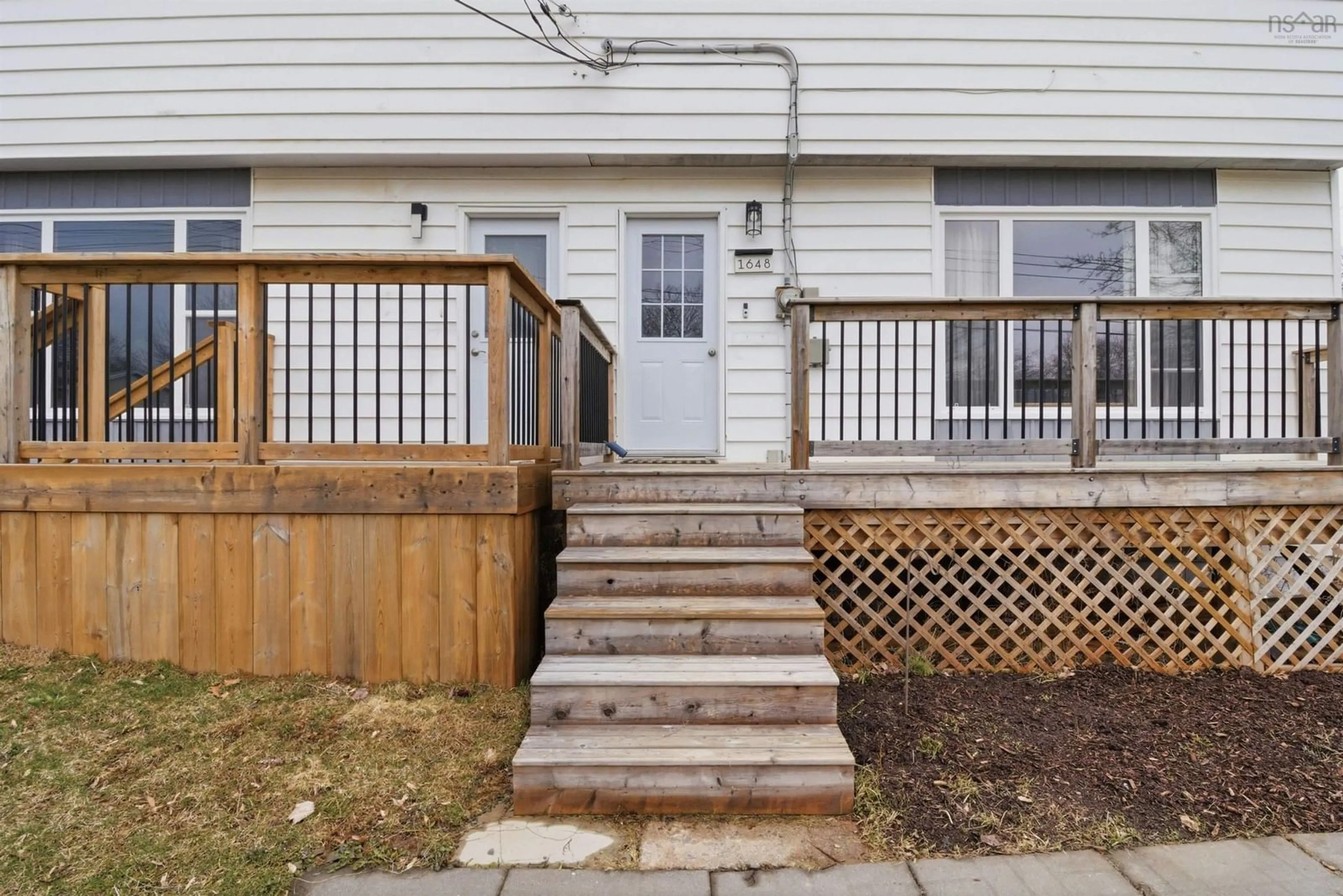 Patio, street for 1648 Riverside Dr, Lower Sackville Nova Scotia B4C 2Y8