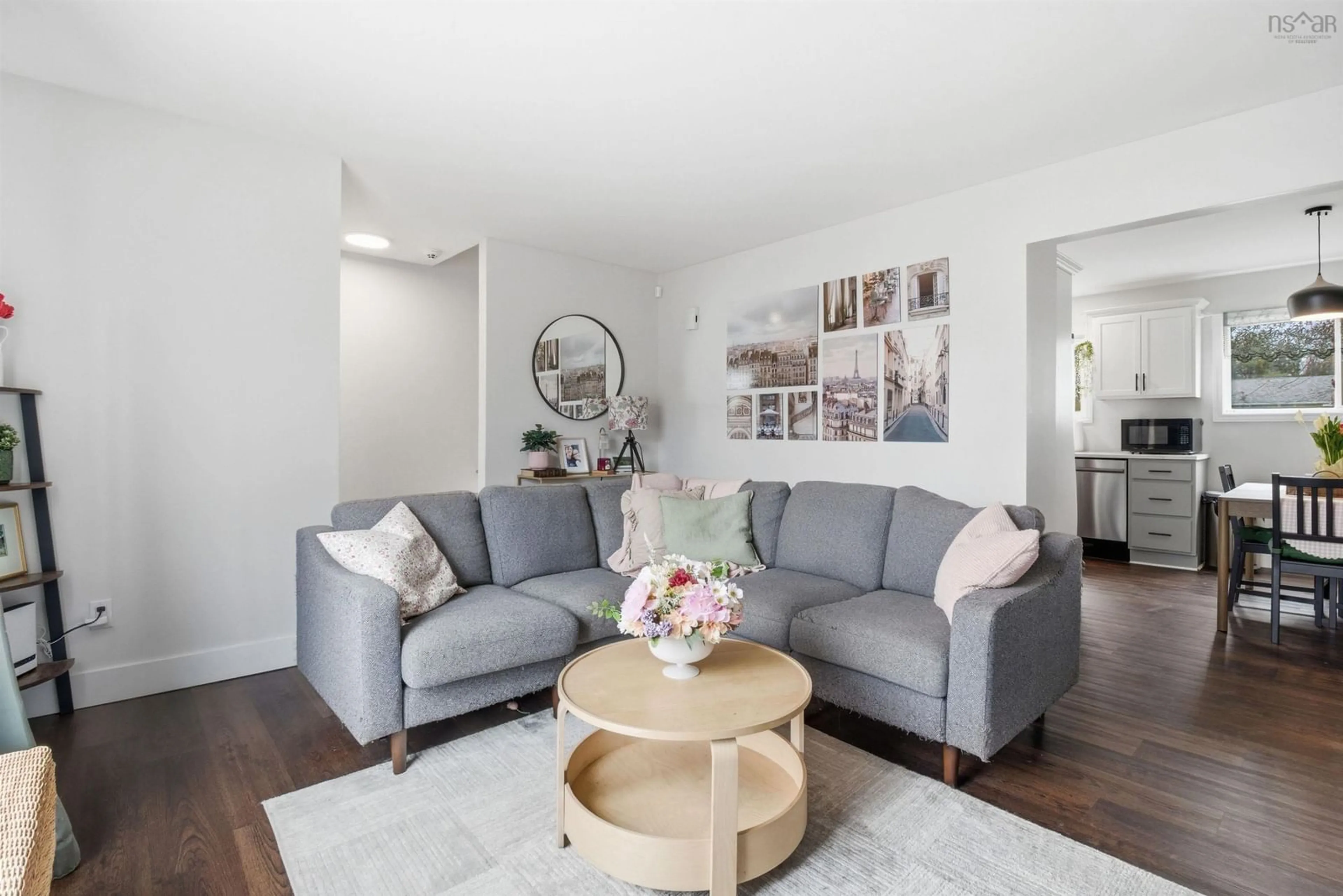 Living room with furniture, unknown for 1648 Riverside Dr, Lower Sackville Nova Scotia B4C 2Y8