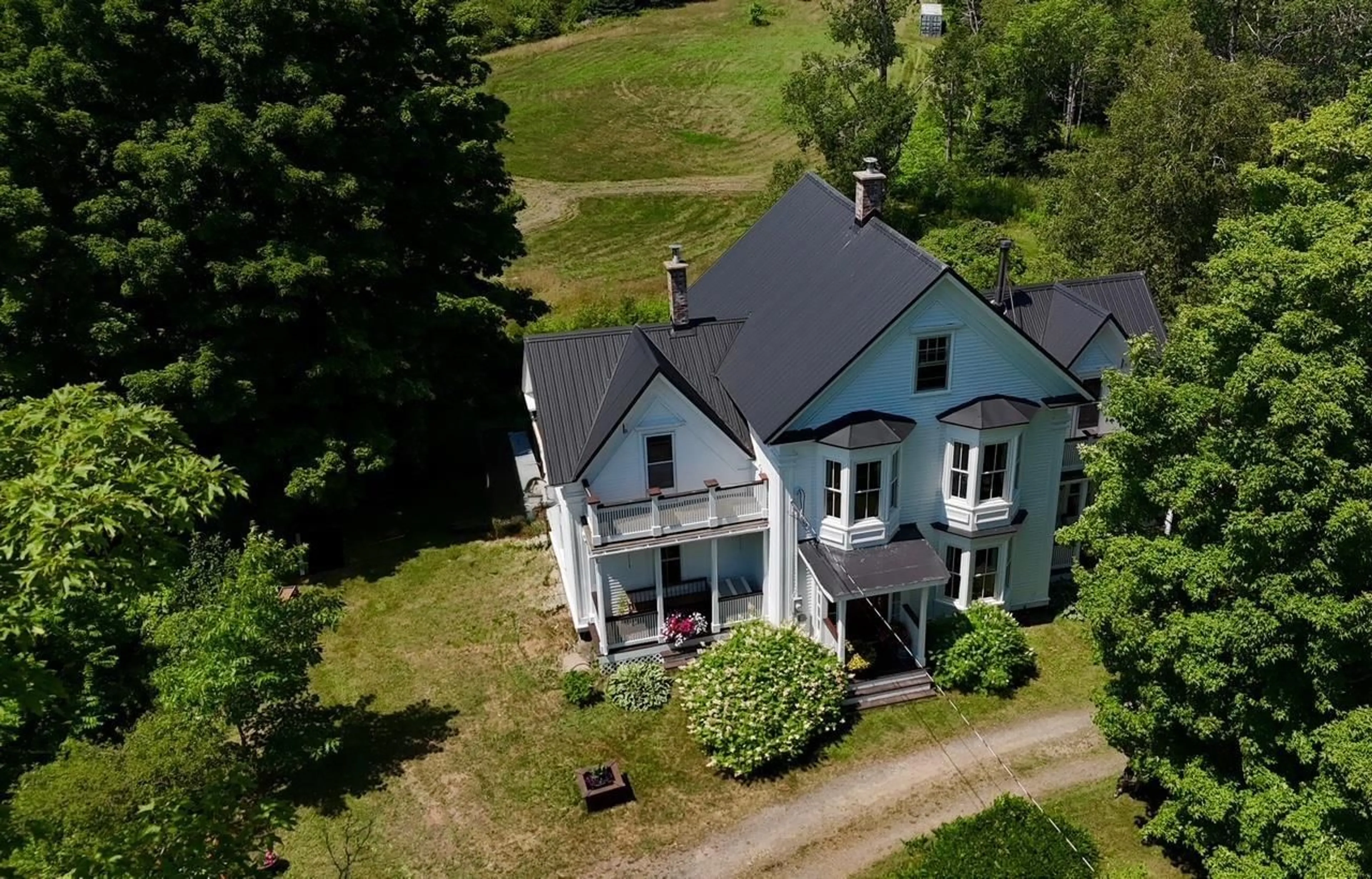 A pic from outside/outdoor area/front of a property/back of a property/a pic from drone, unknown for 5183 Highway 2, Bass River Nova Scotia B0M 1B0