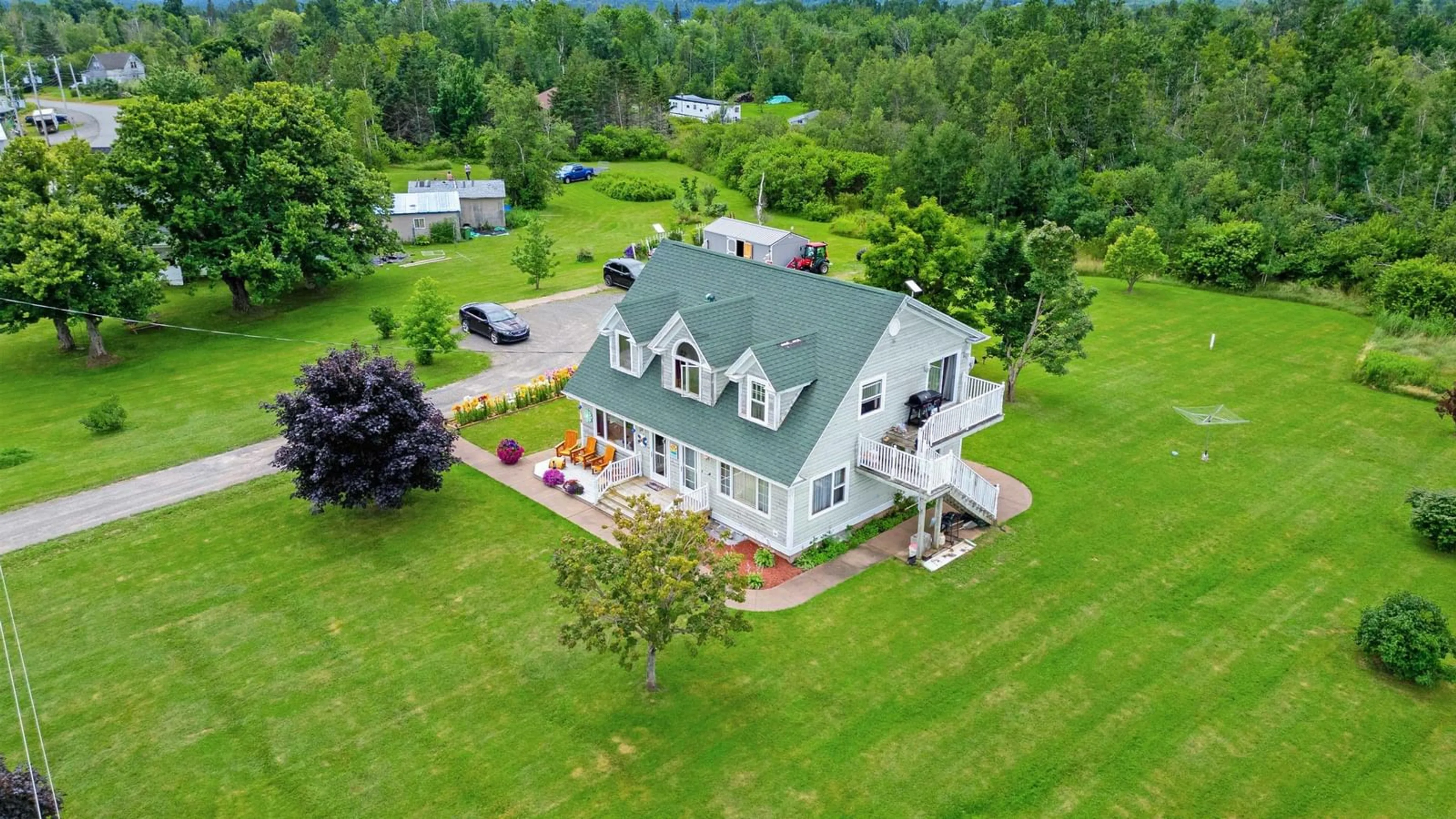 A pic from outside/outdoor area/front of a property/back of a property/a pic from drone, unknown for 119 Brickyard Rd, Pugwash Nova Scotia B0K 1L0