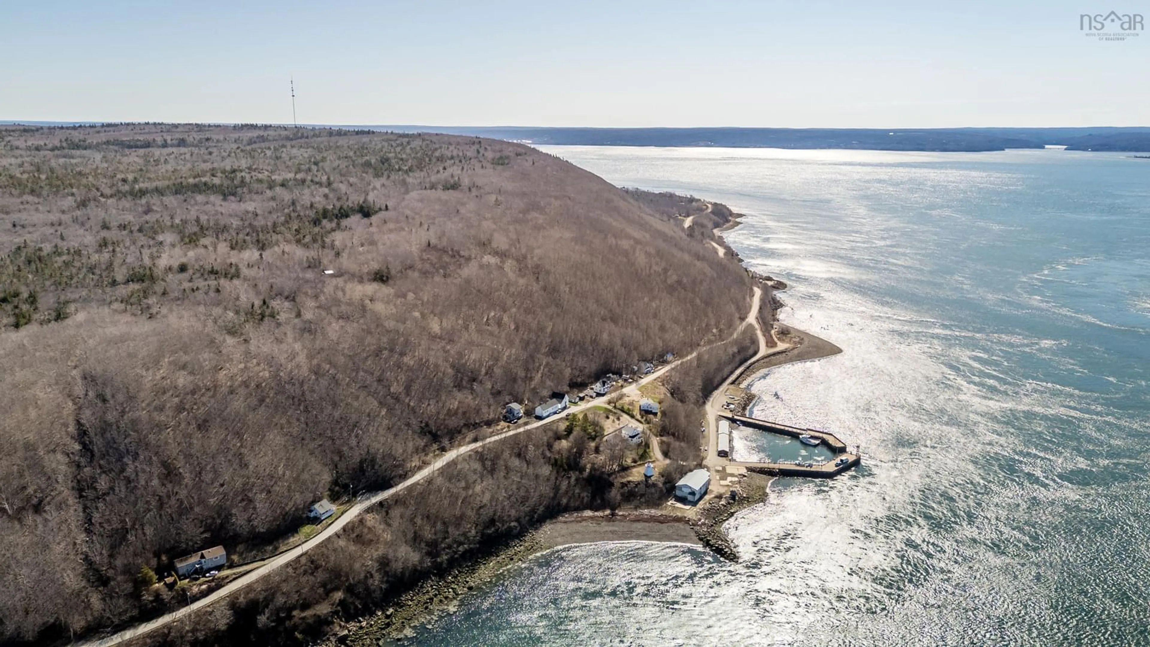 A pic from outside/outdoor area/front of a property/back of a property/a pic from drone, water/lake/river/ocean view for 817 Granville Rd, Victoria Beach Nova Scotia B0S 1A0